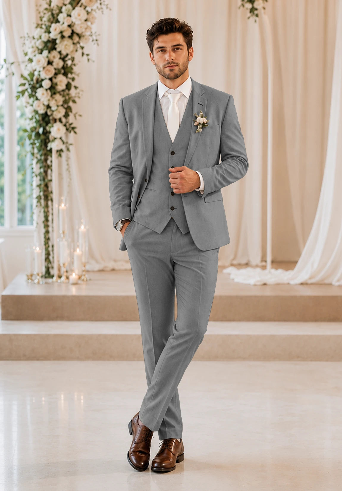 Men's grey Suit