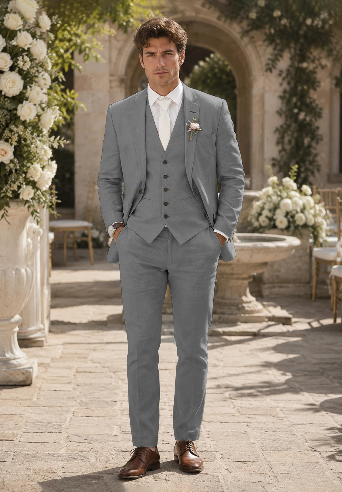 Men's grey Suit