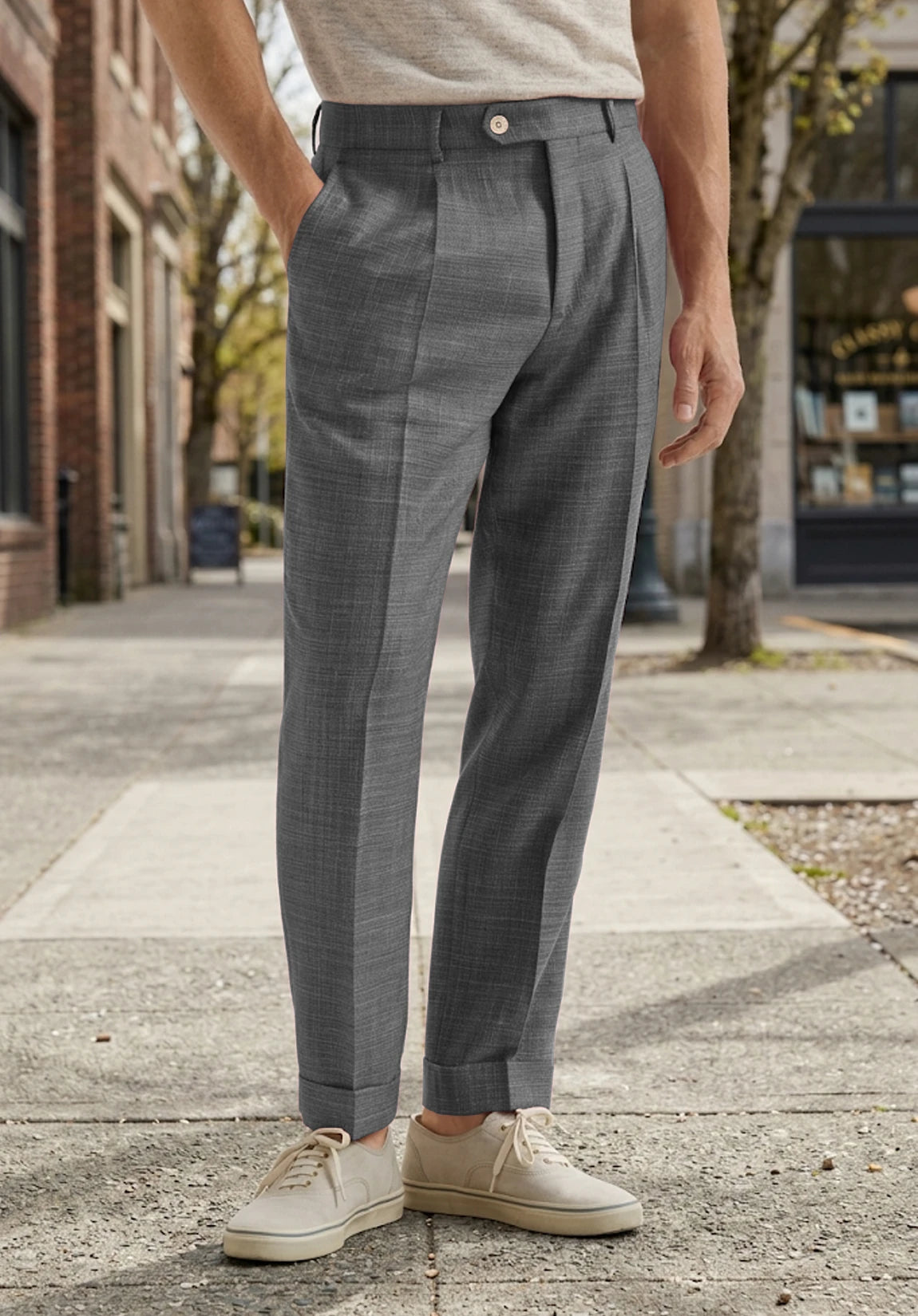 Men's grey pants