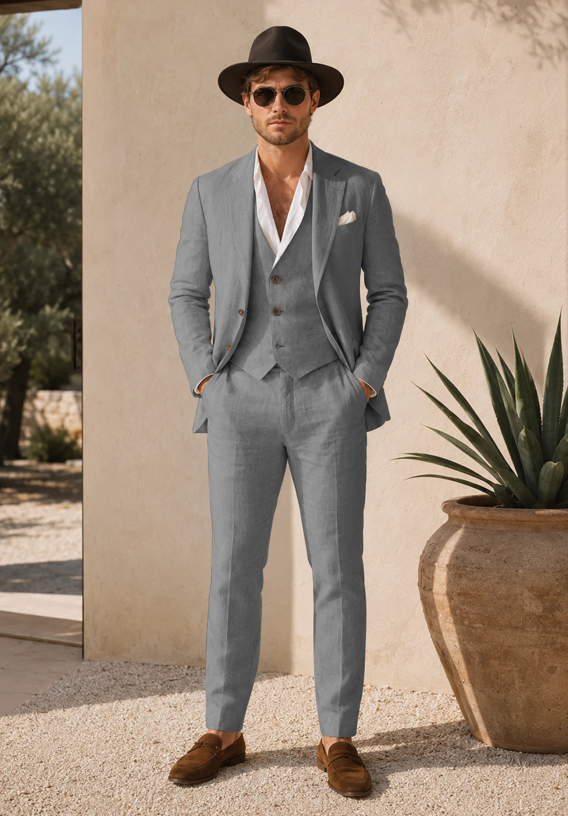 Men's grey Suit