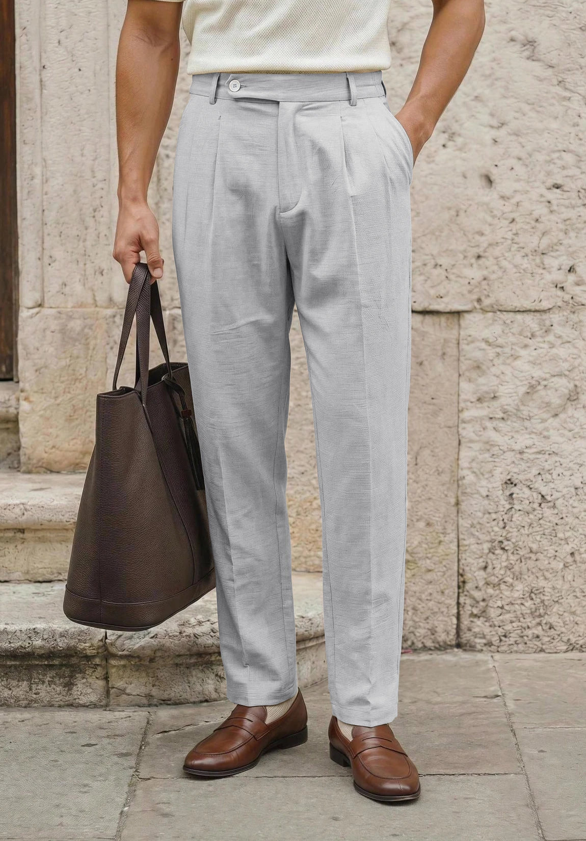 Men's grey pants