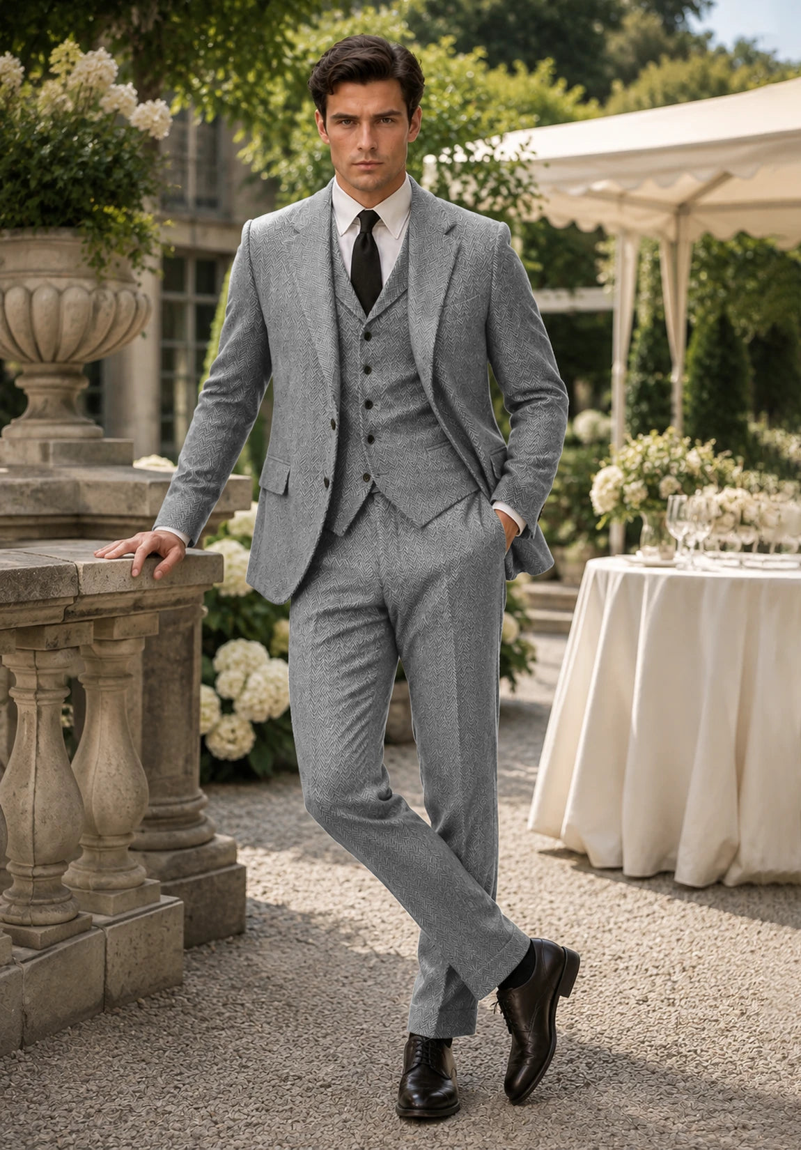 Men's grey Suit