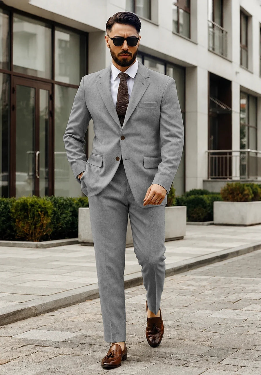 Men grey Suit