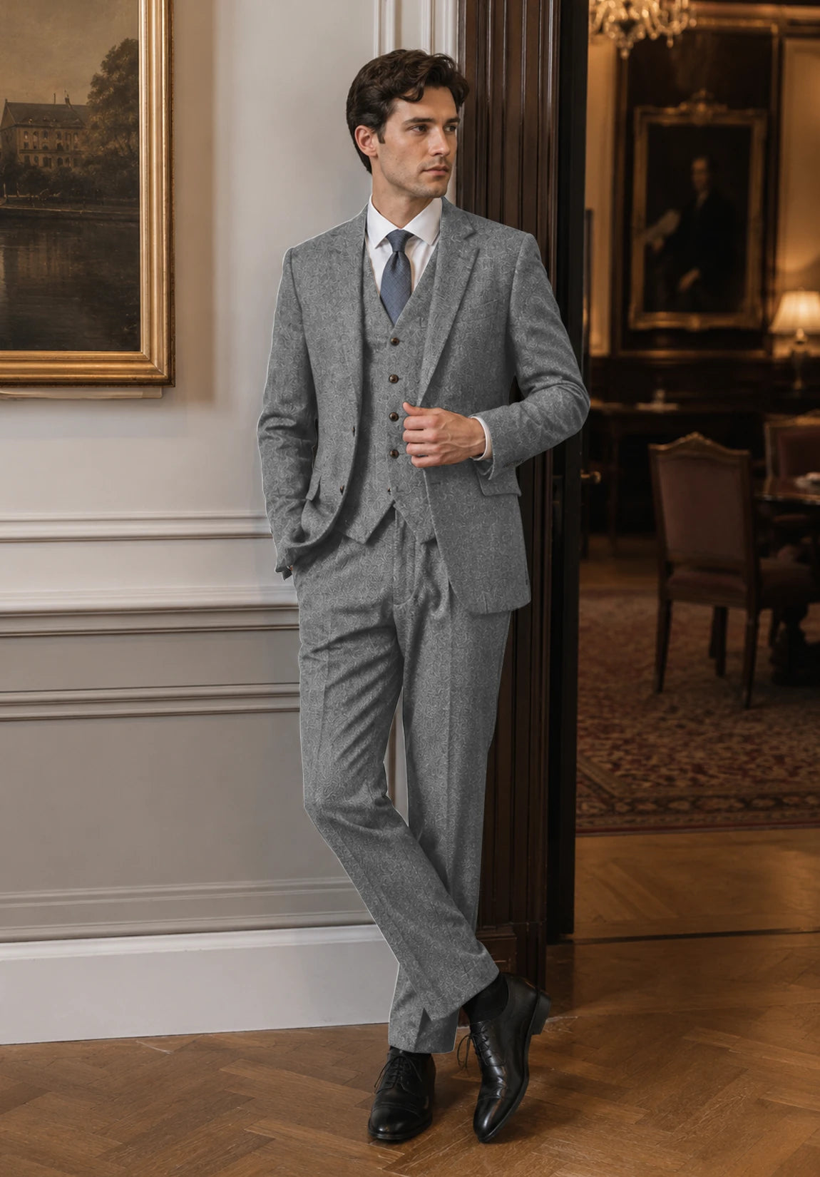 Men's grey Suit