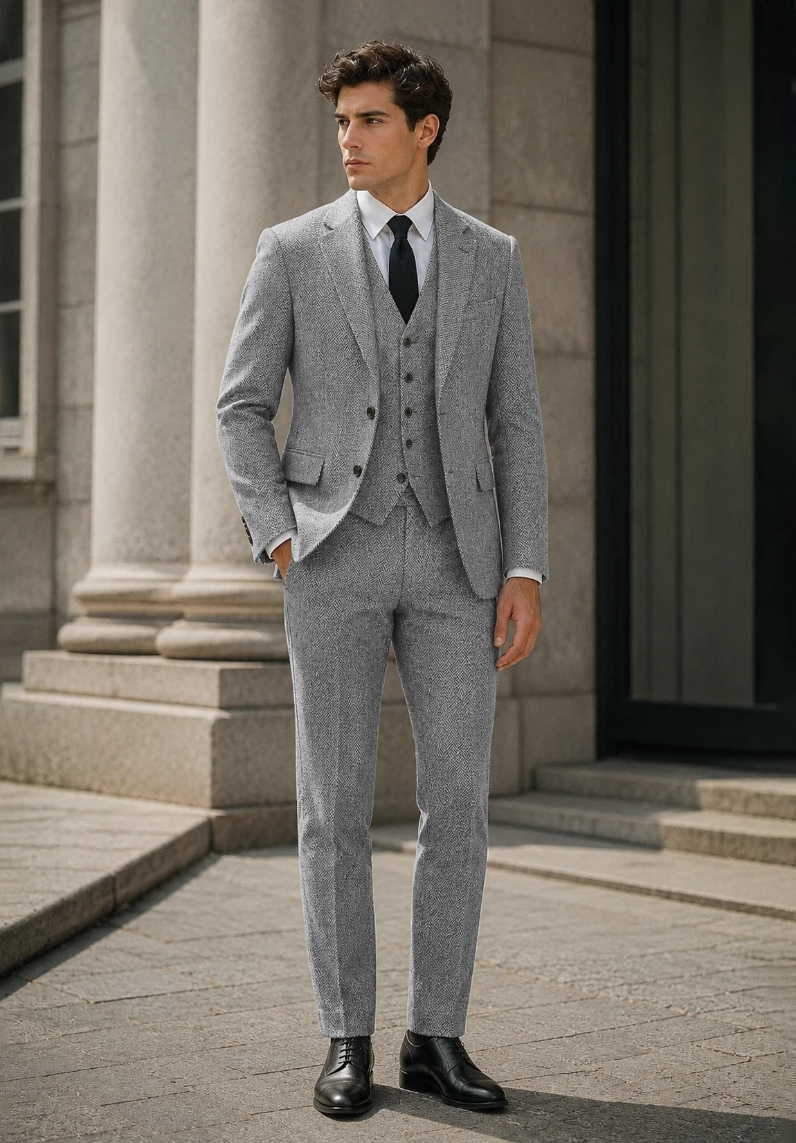 Men's grey Suit