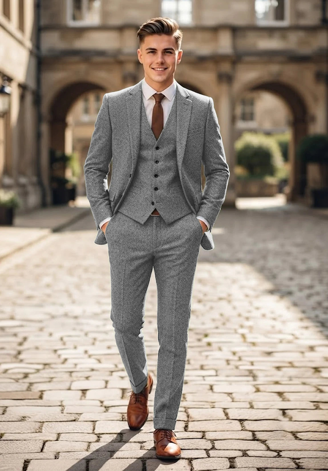 Men's grey Suit