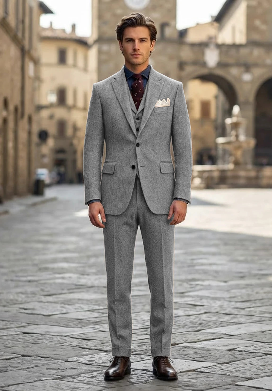Men's grey Suit
