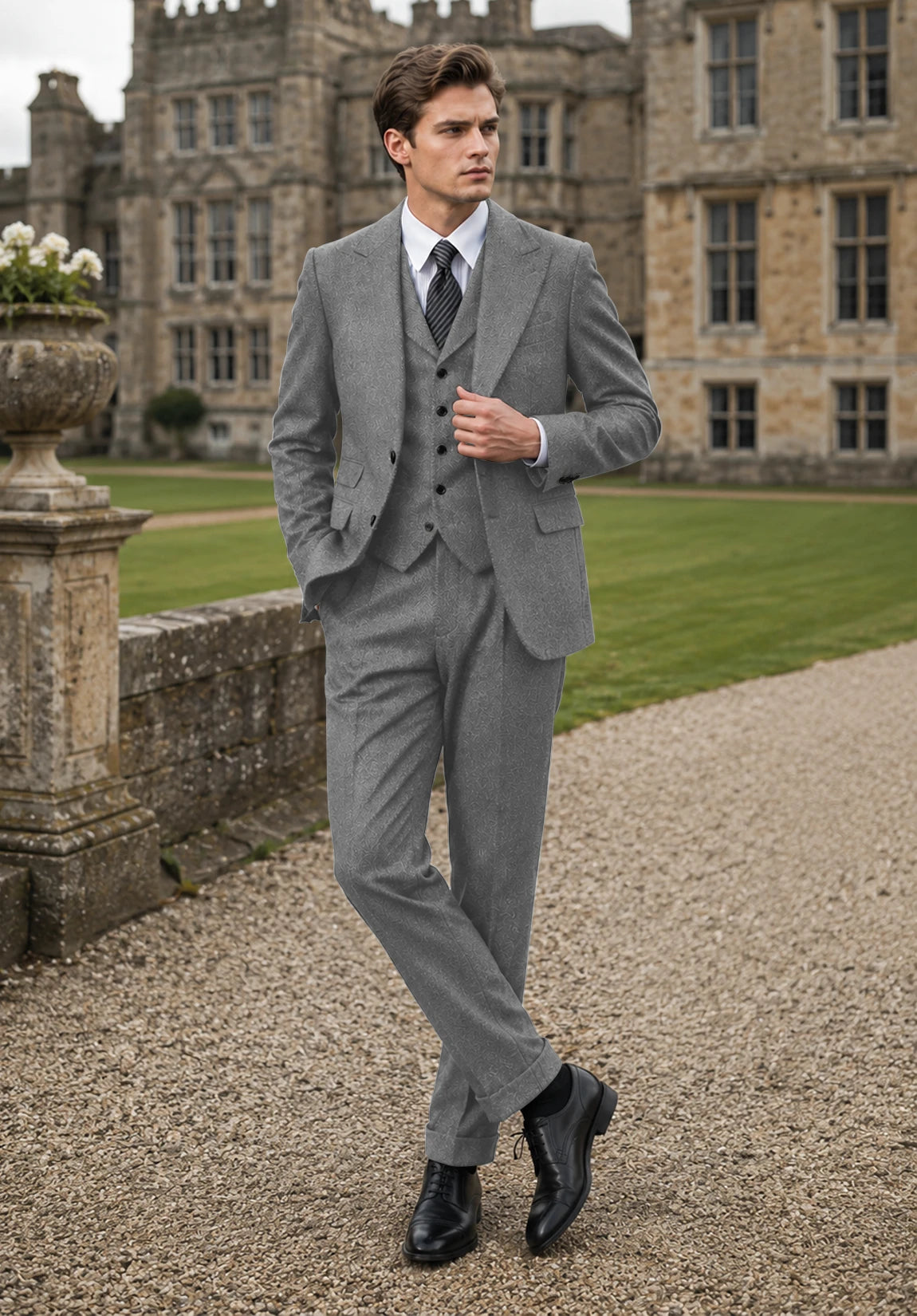 Men's grey Suit