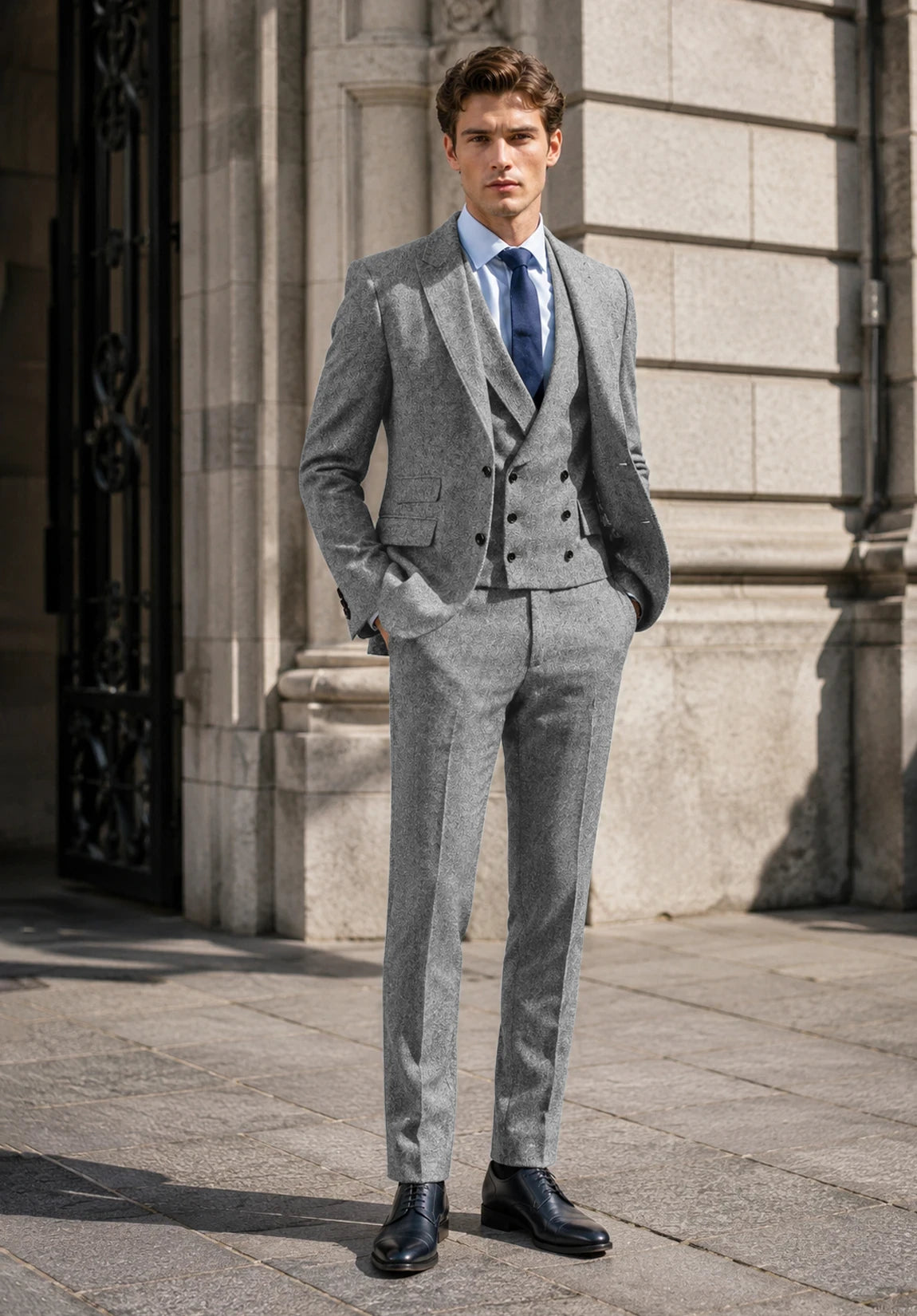 Men's grey Suit