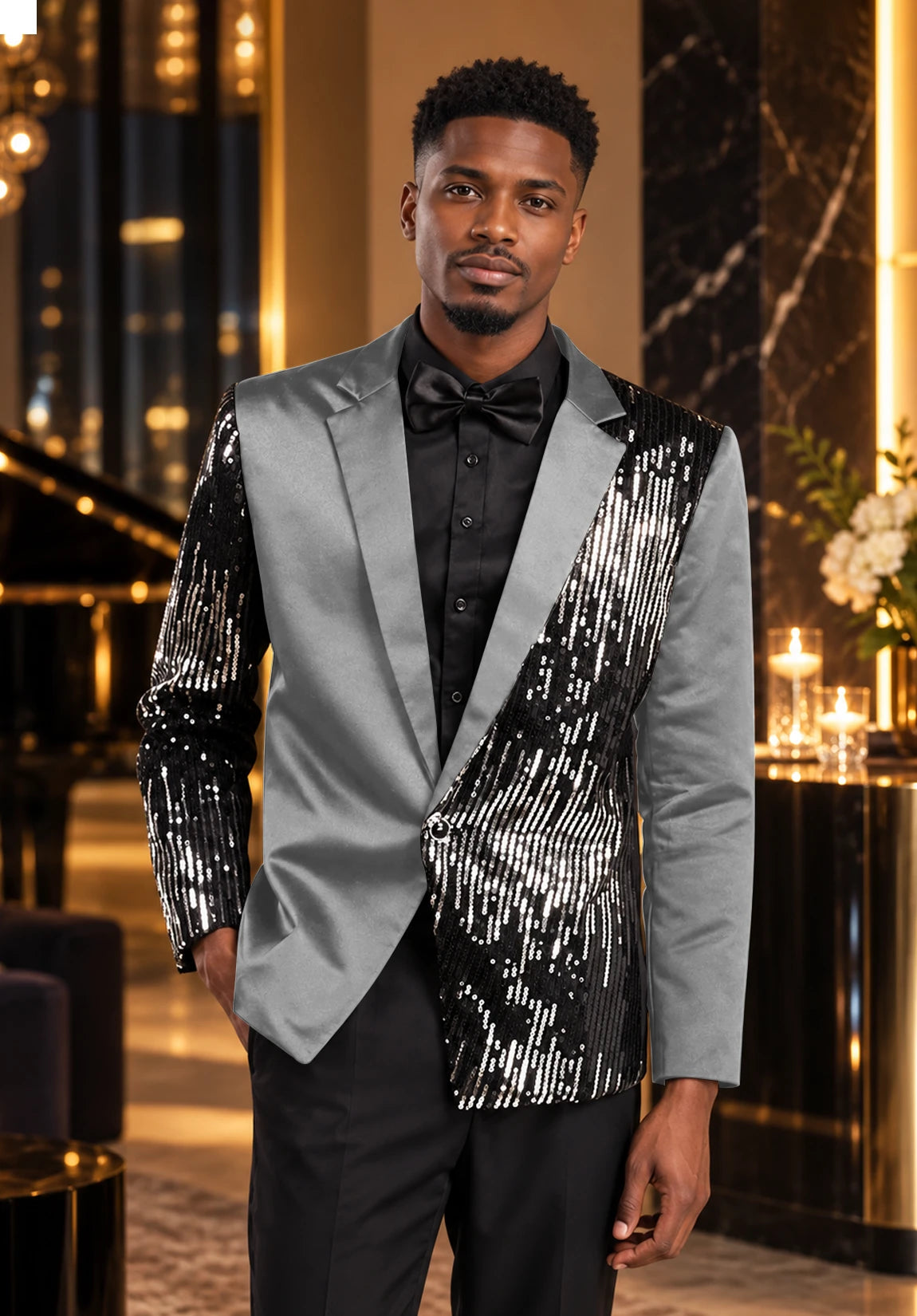 Men's grey jacket