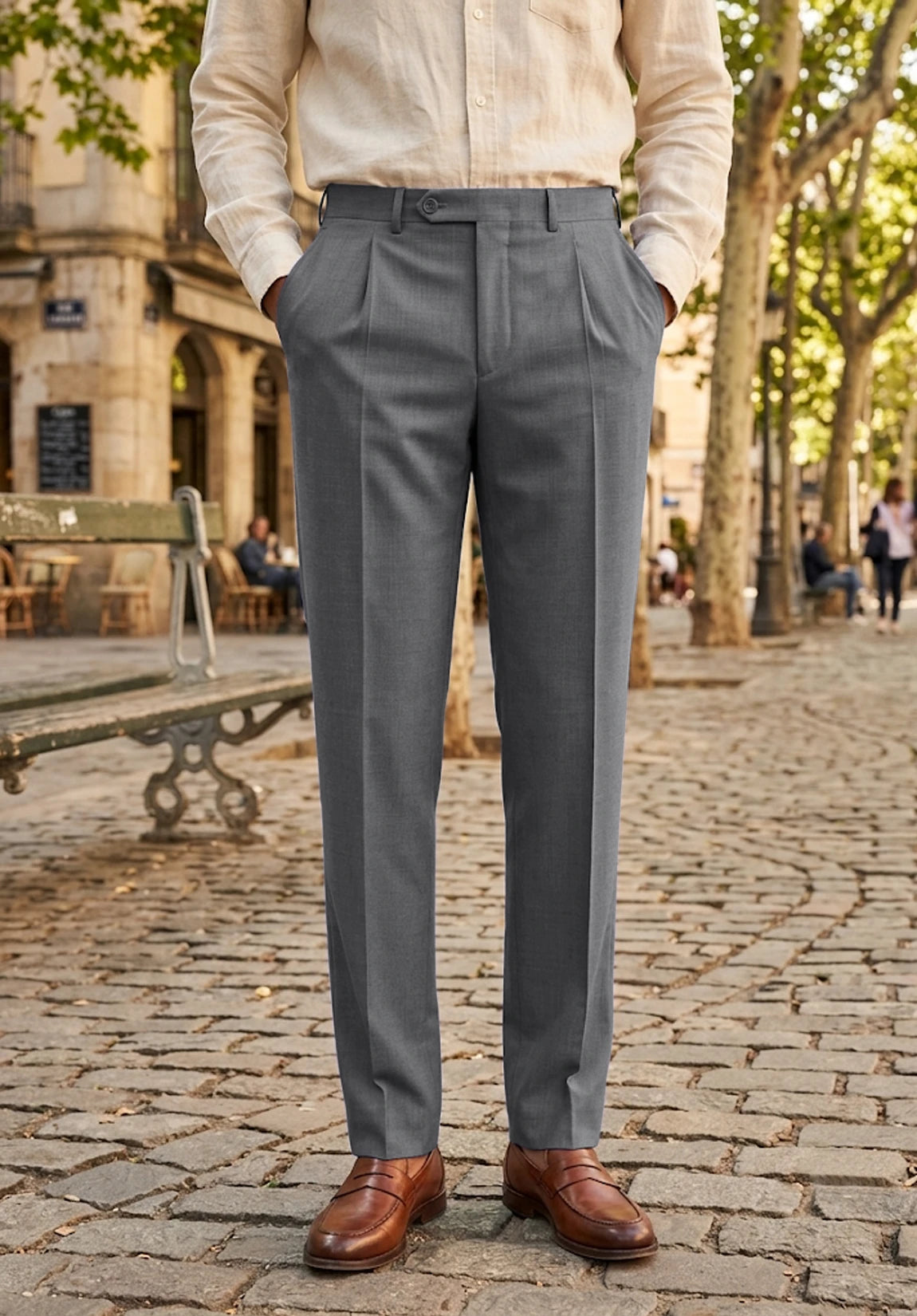 Men's grey pants