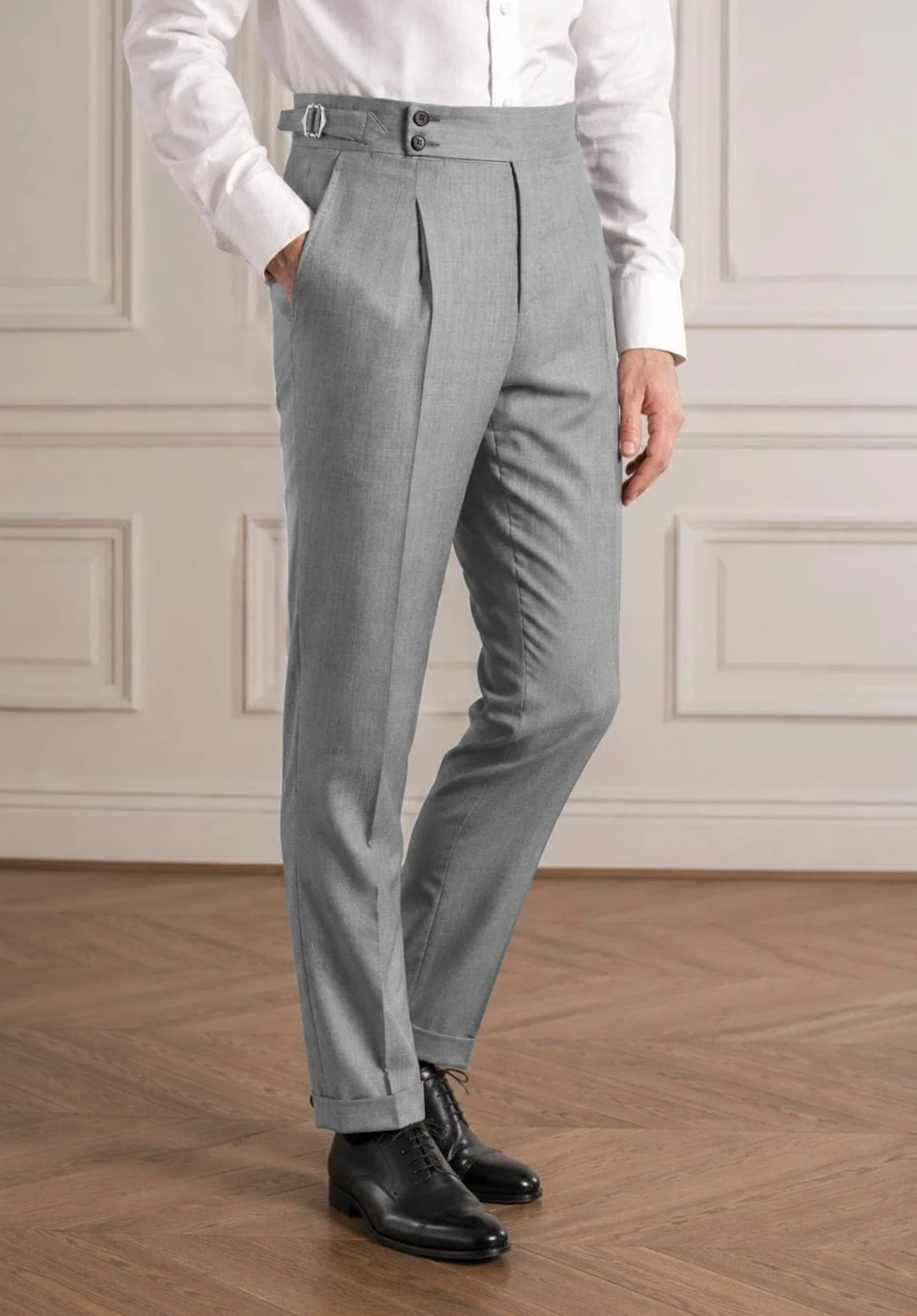 Men's light gray pants
