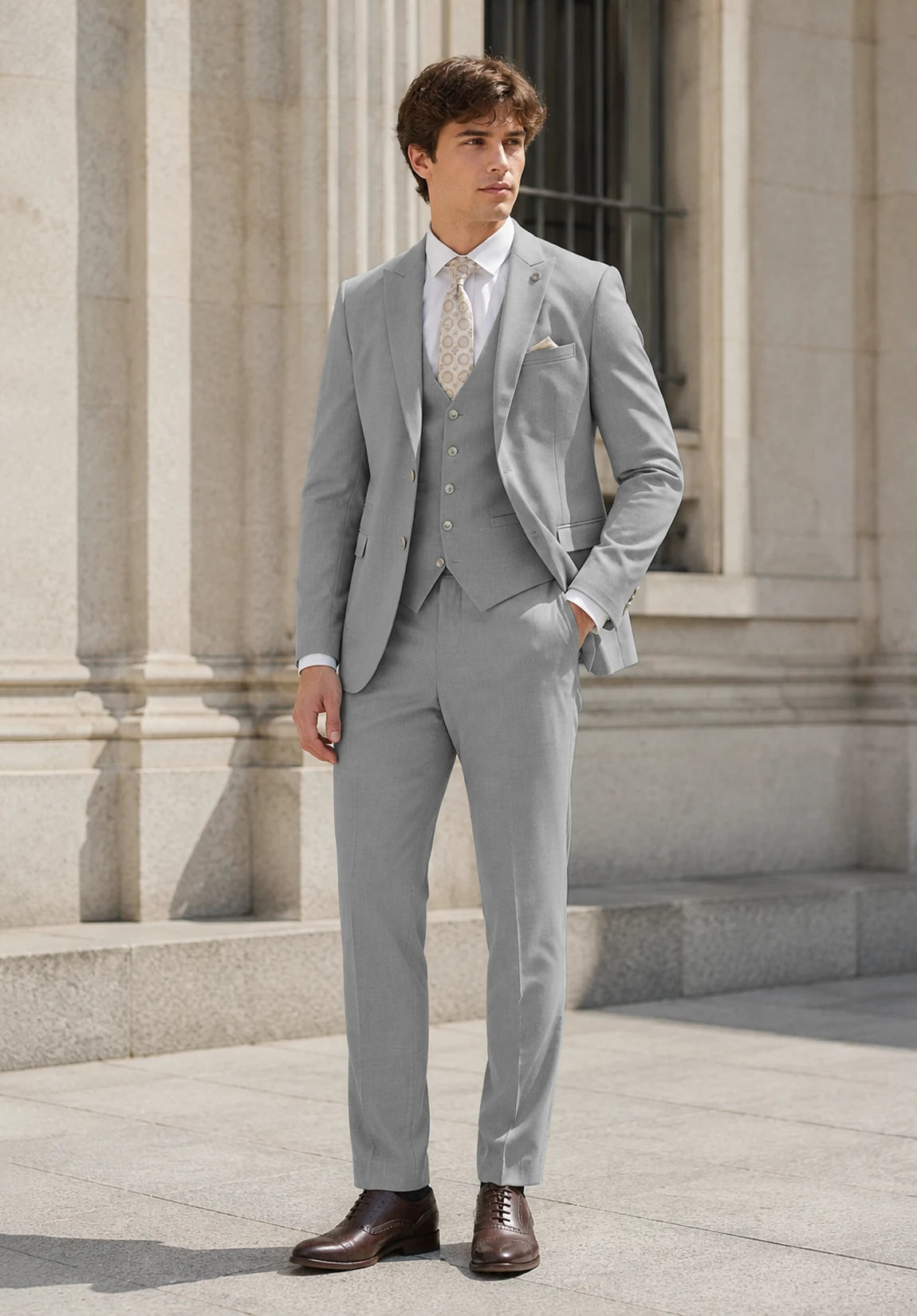Men's grey Suit