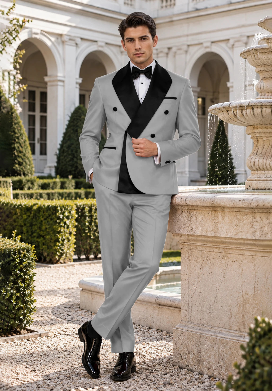 Men grey Suit