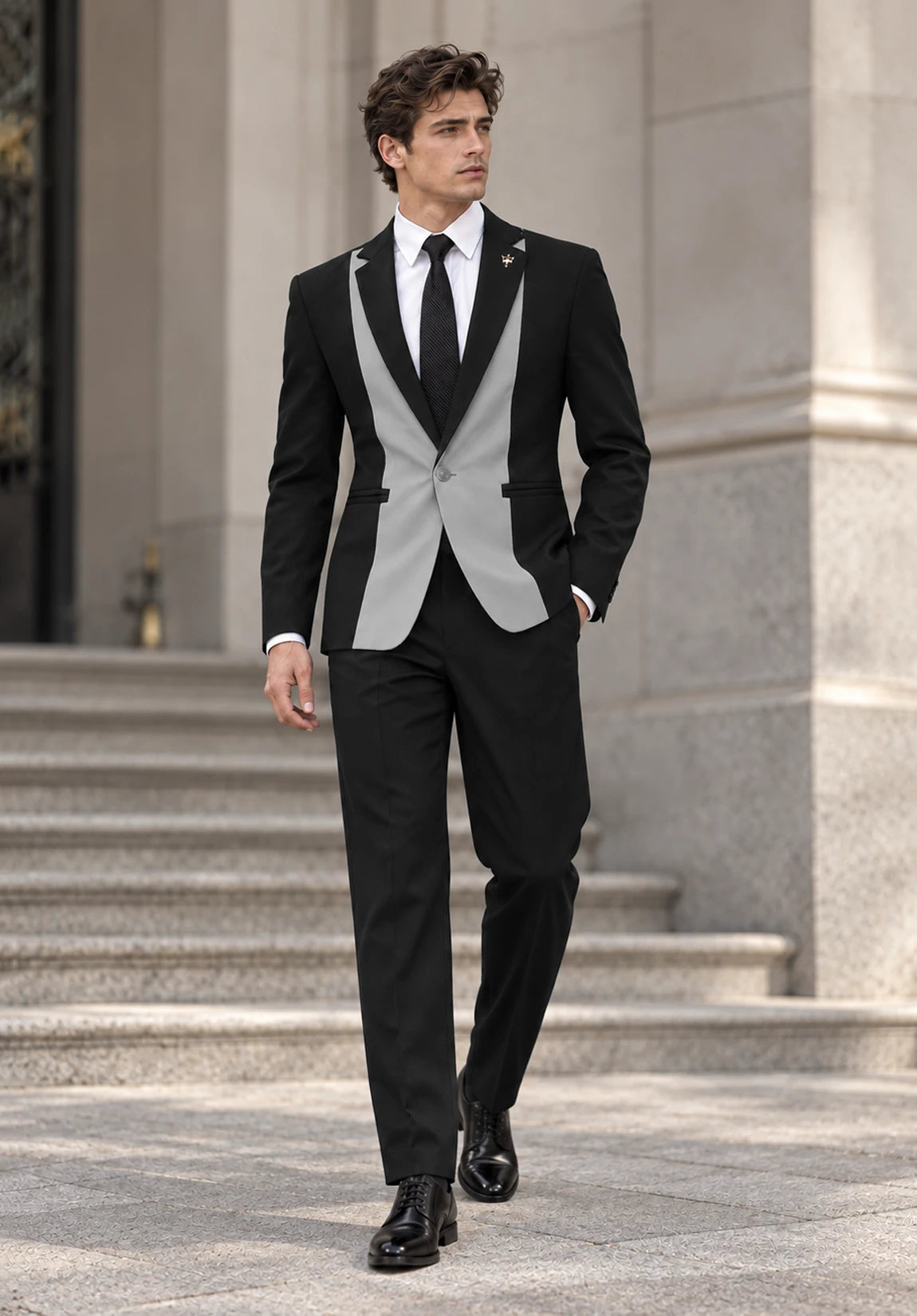 Men grey Suit
