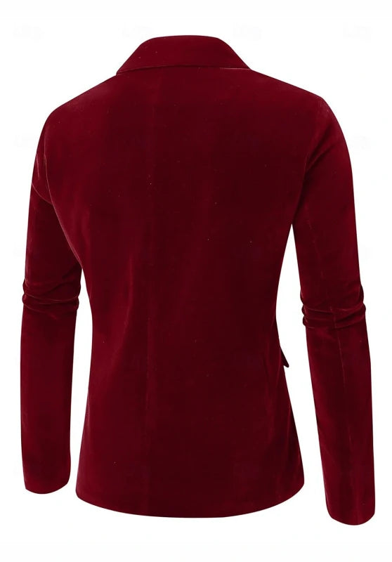 Men's velvet jacket