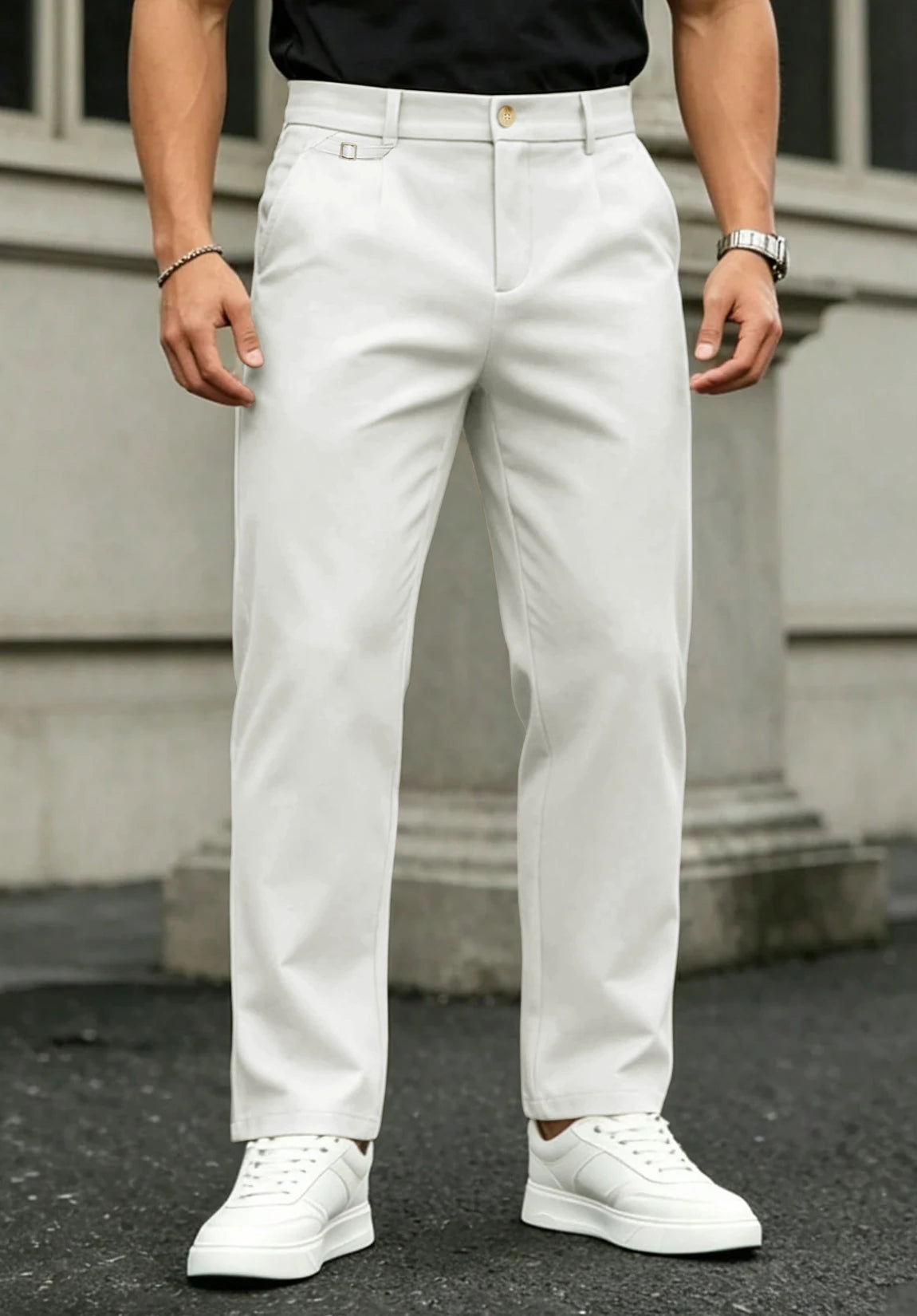 Men's ivory pants