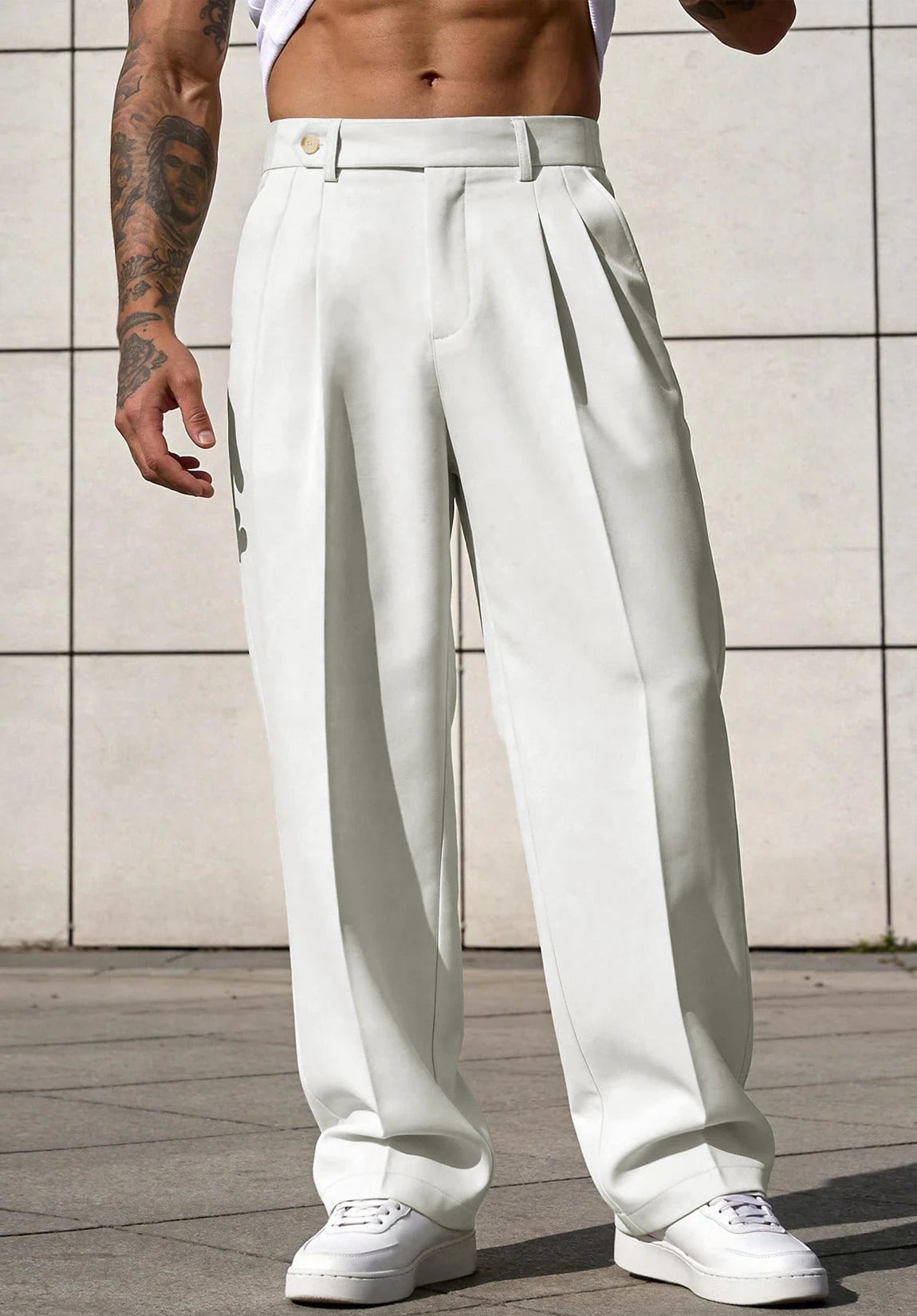 Men's ivory pants