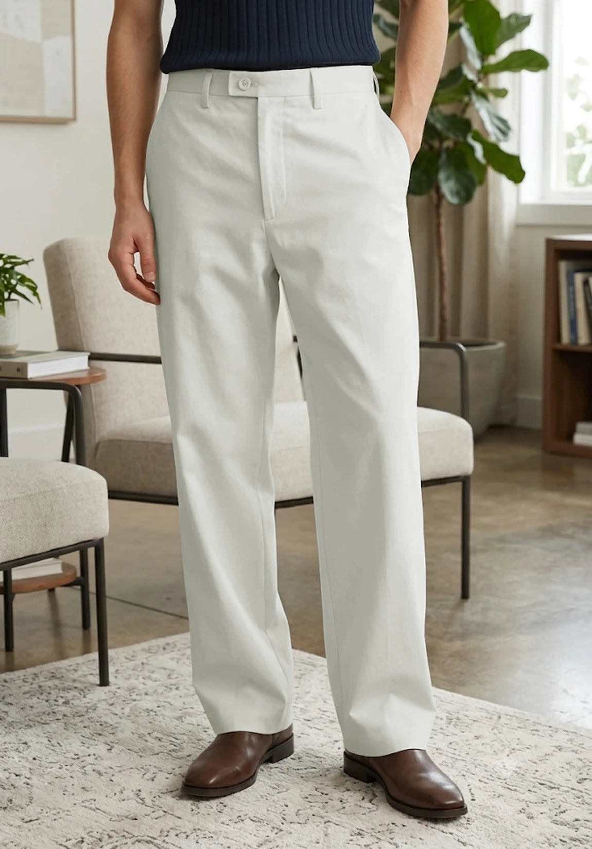 Men's ivory pants
