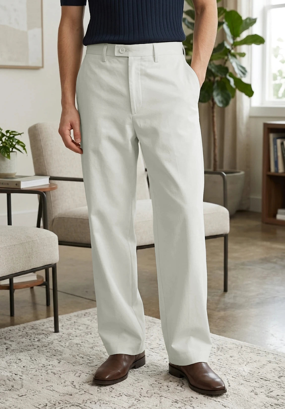 Men's ivory pants