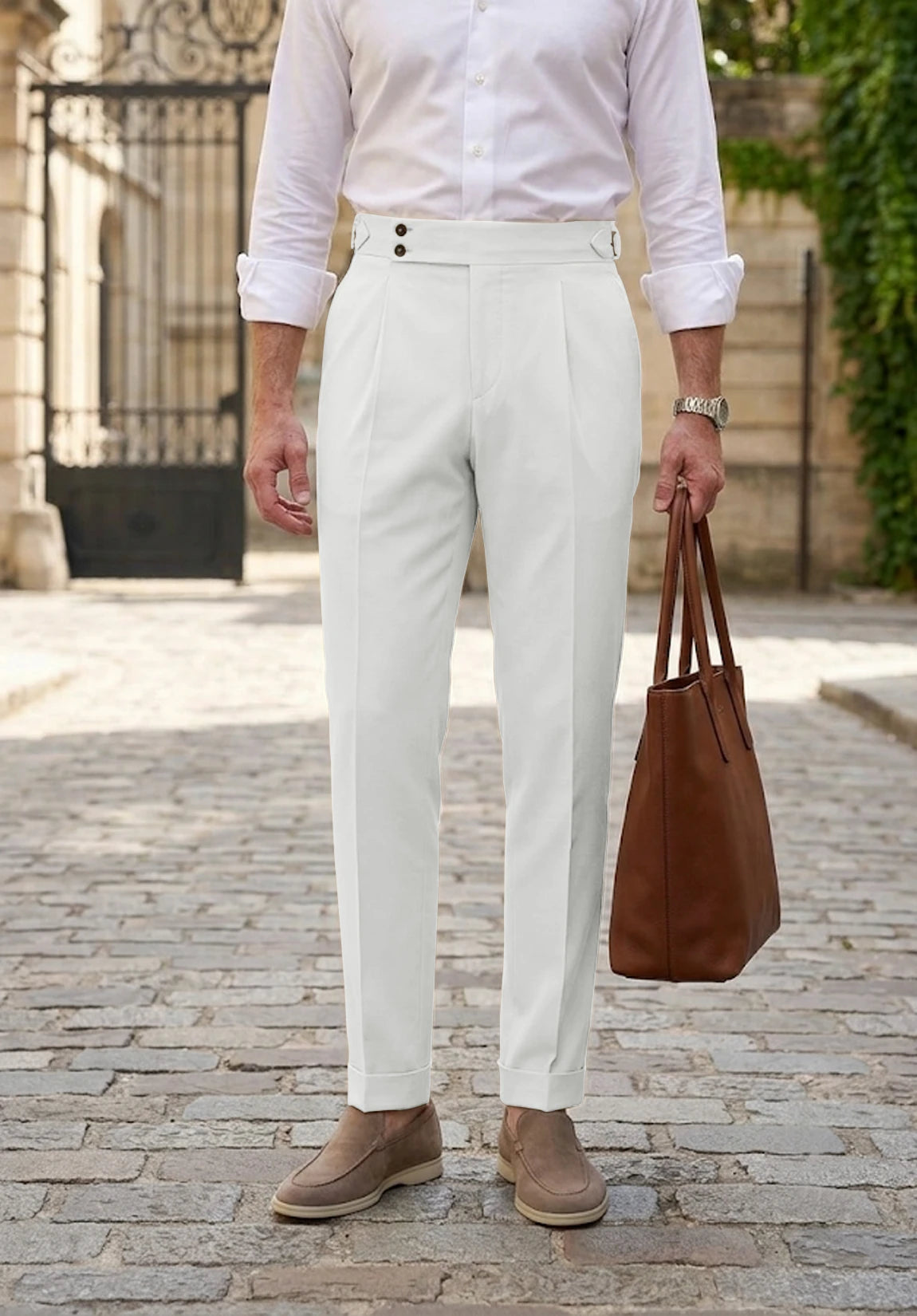 Men's ivory pants