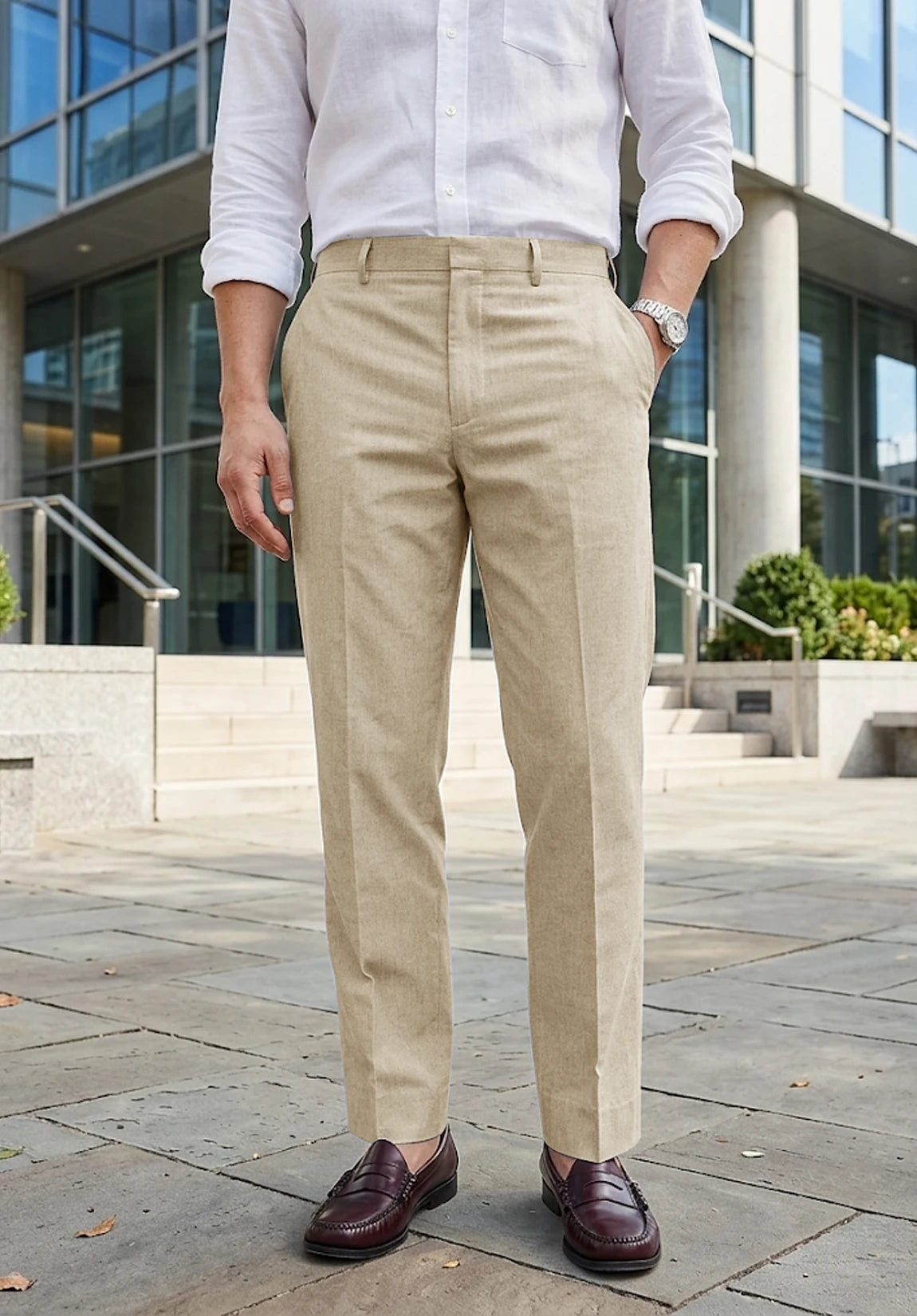 Men's khaki pants