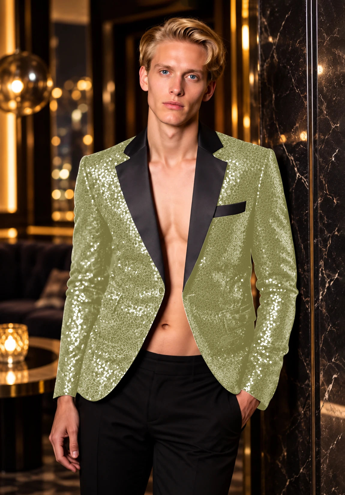 Men's khaki jacket