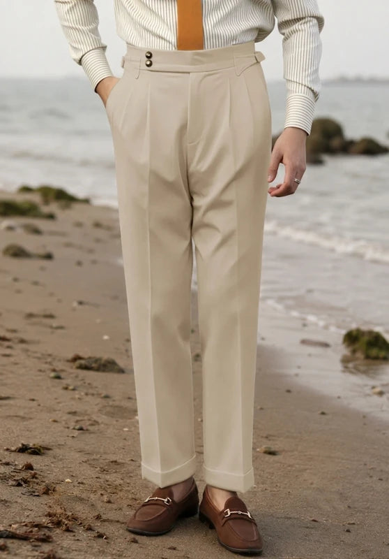 men khaki dress pants
