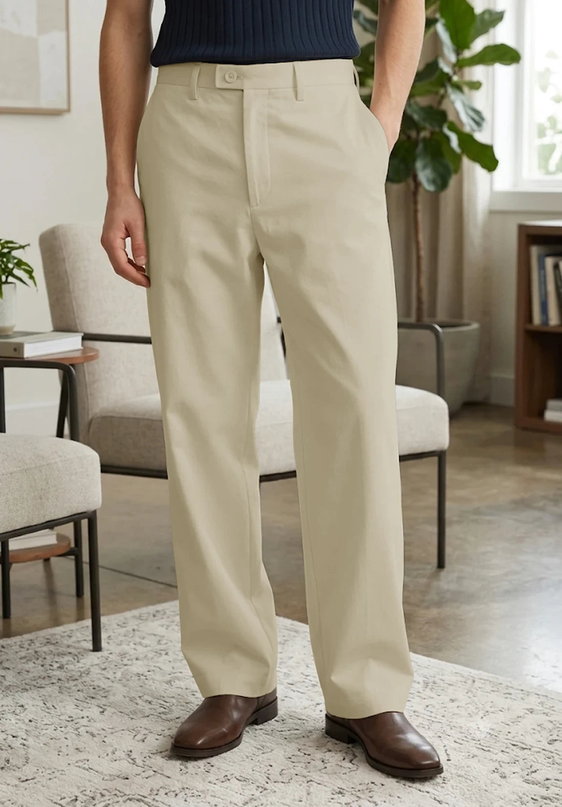Men's khaki pants