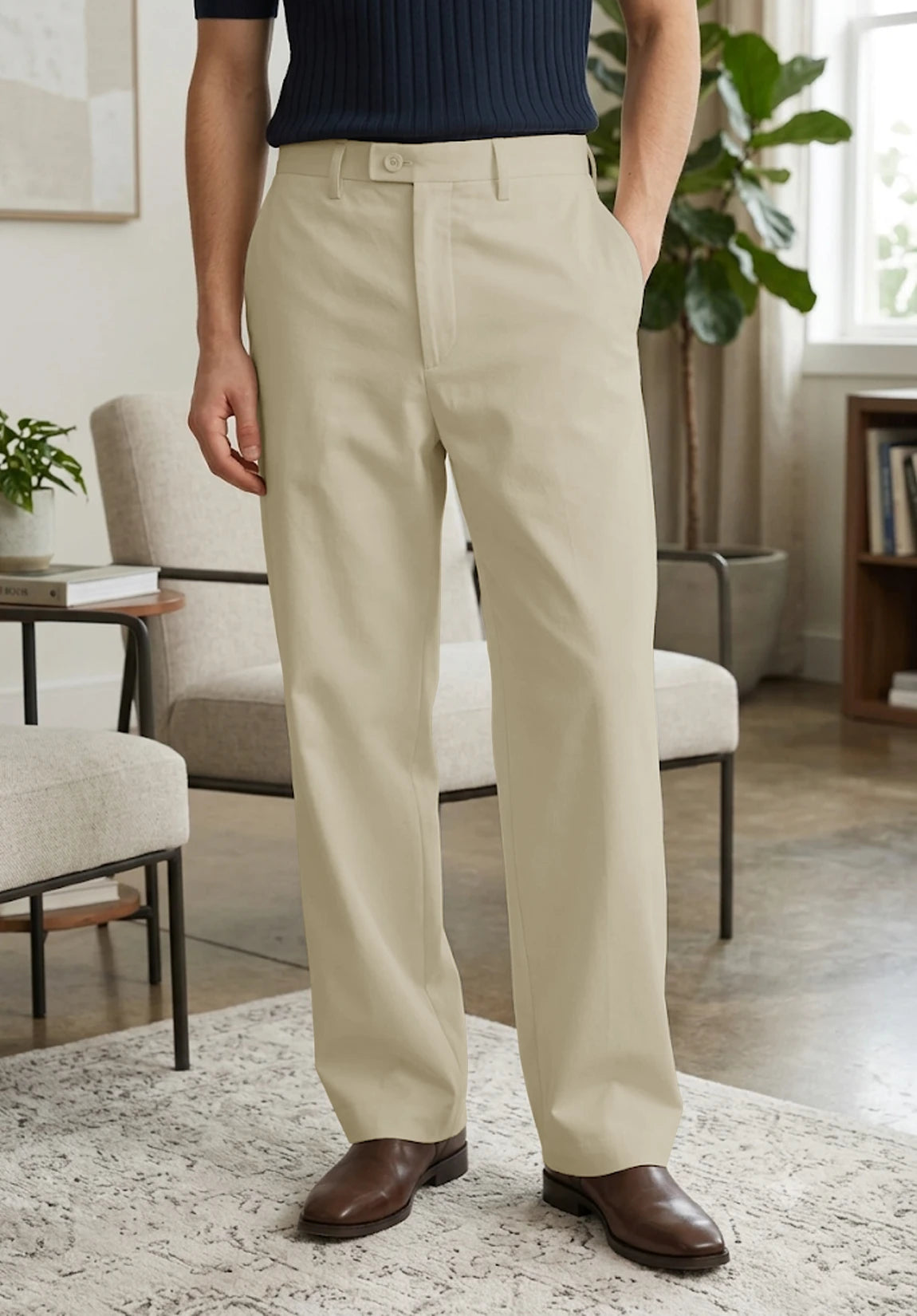 Men's khaki pants