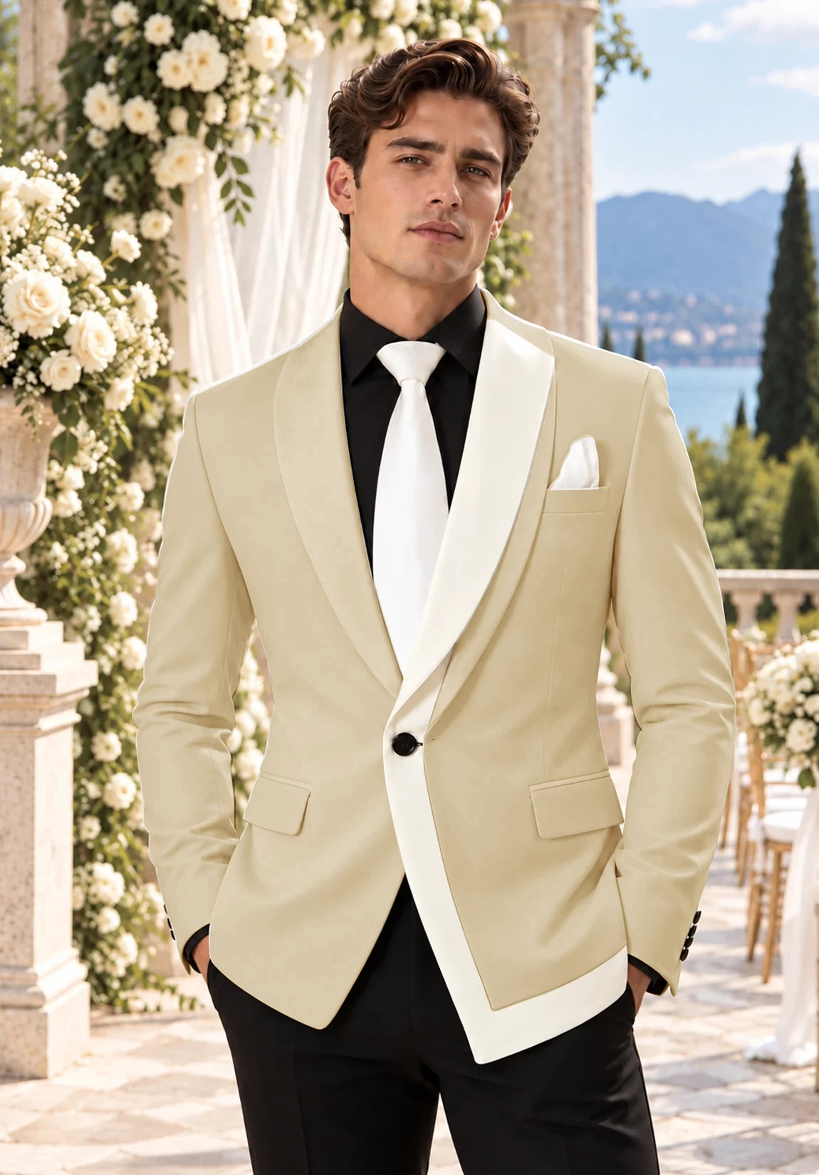 Men's khaki jacket