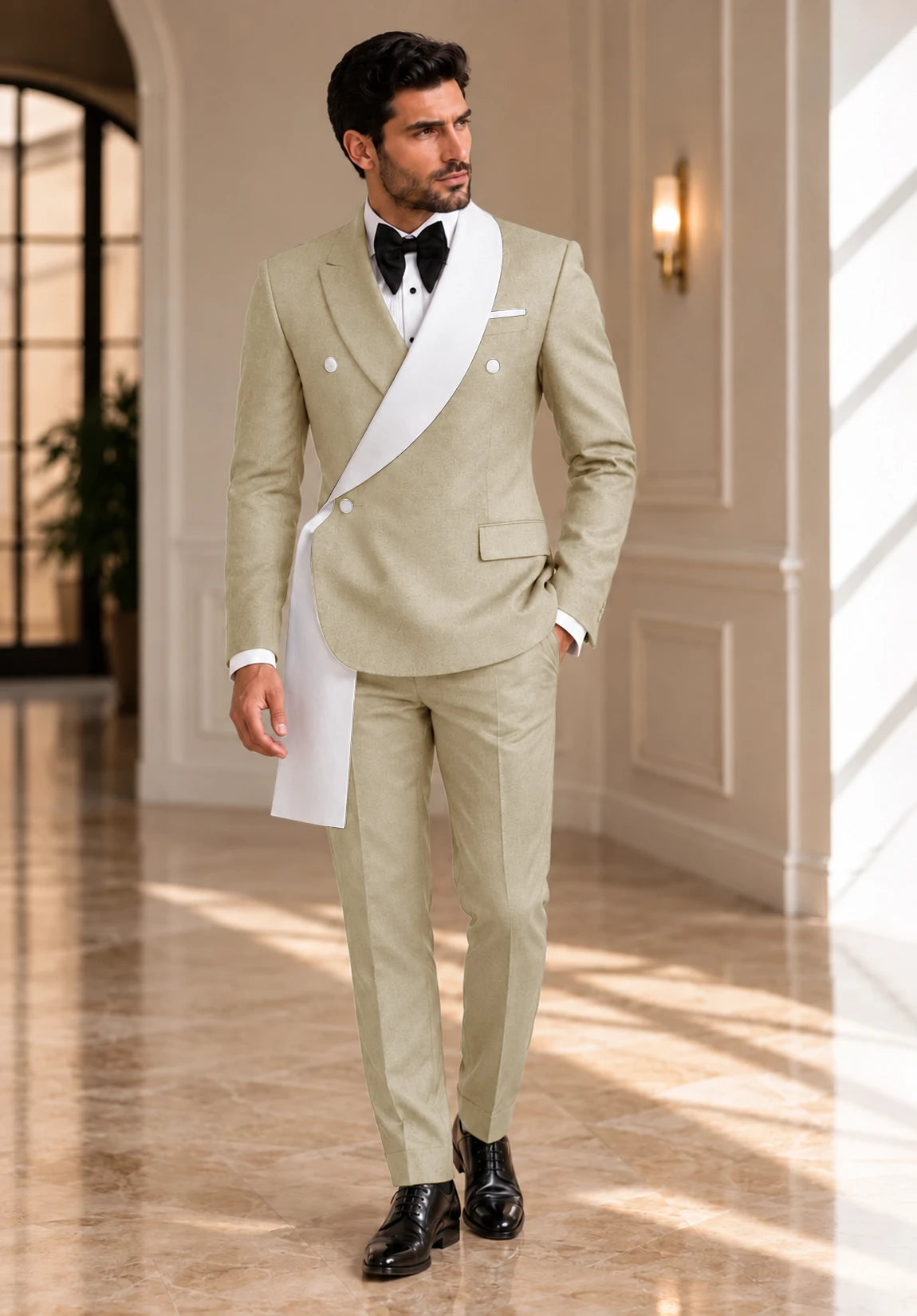 Men khaki Suit