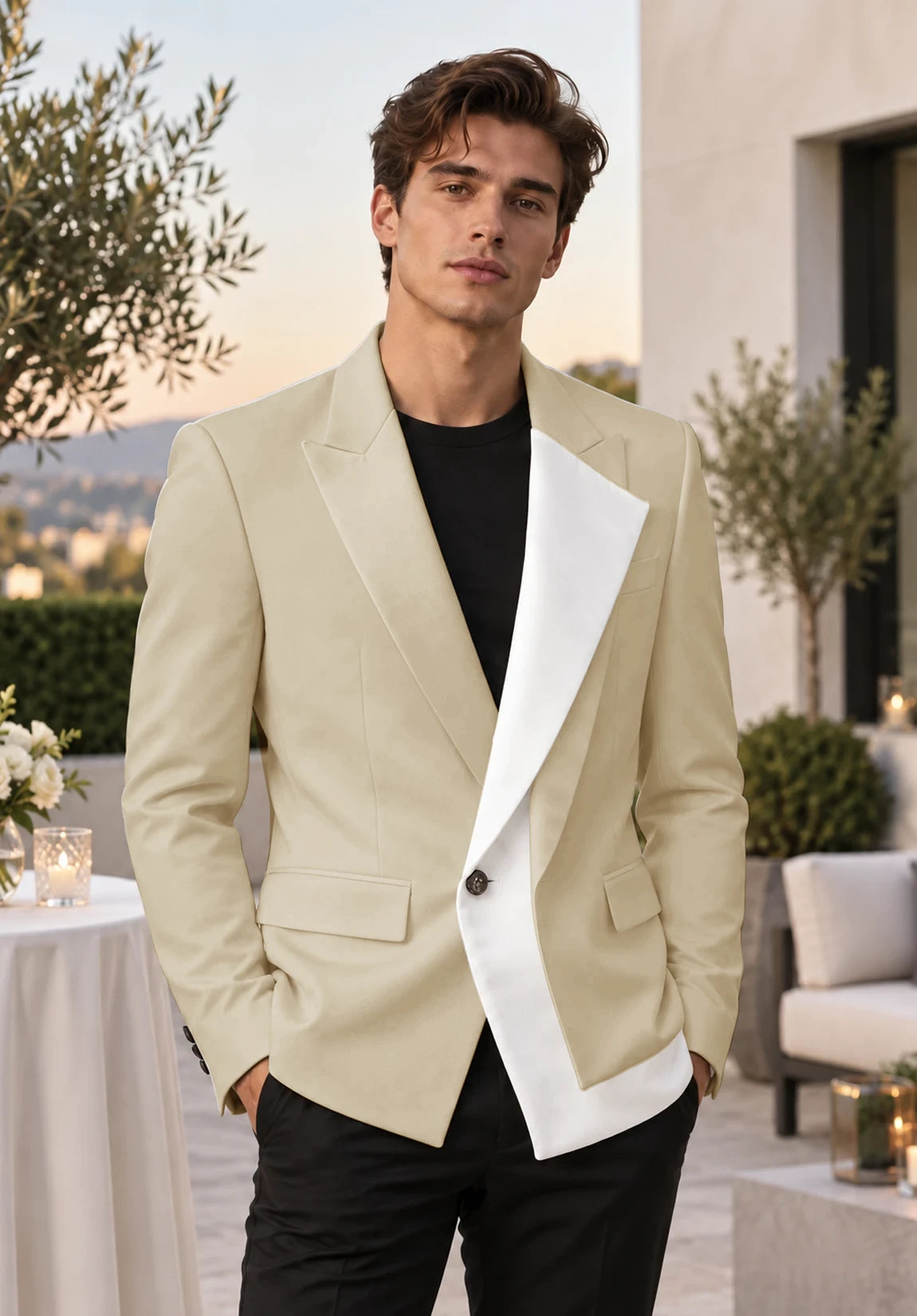 Men's khaki jacket