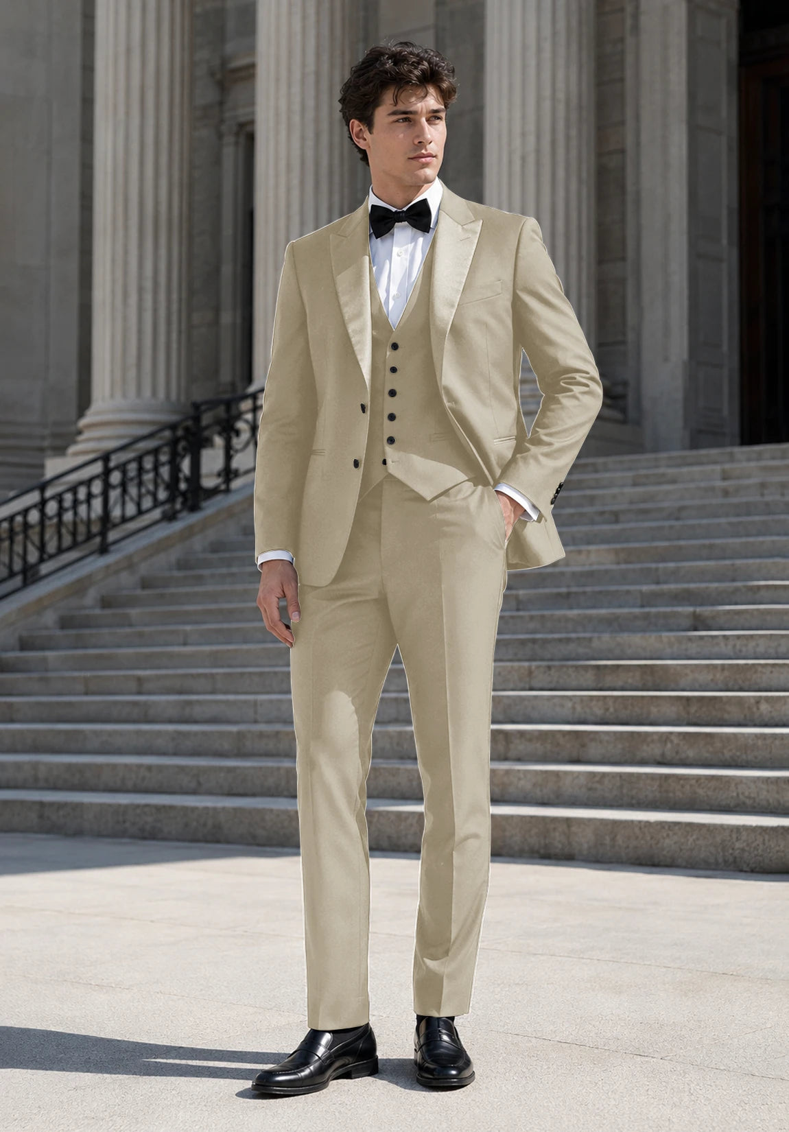 Men's khaki Suit