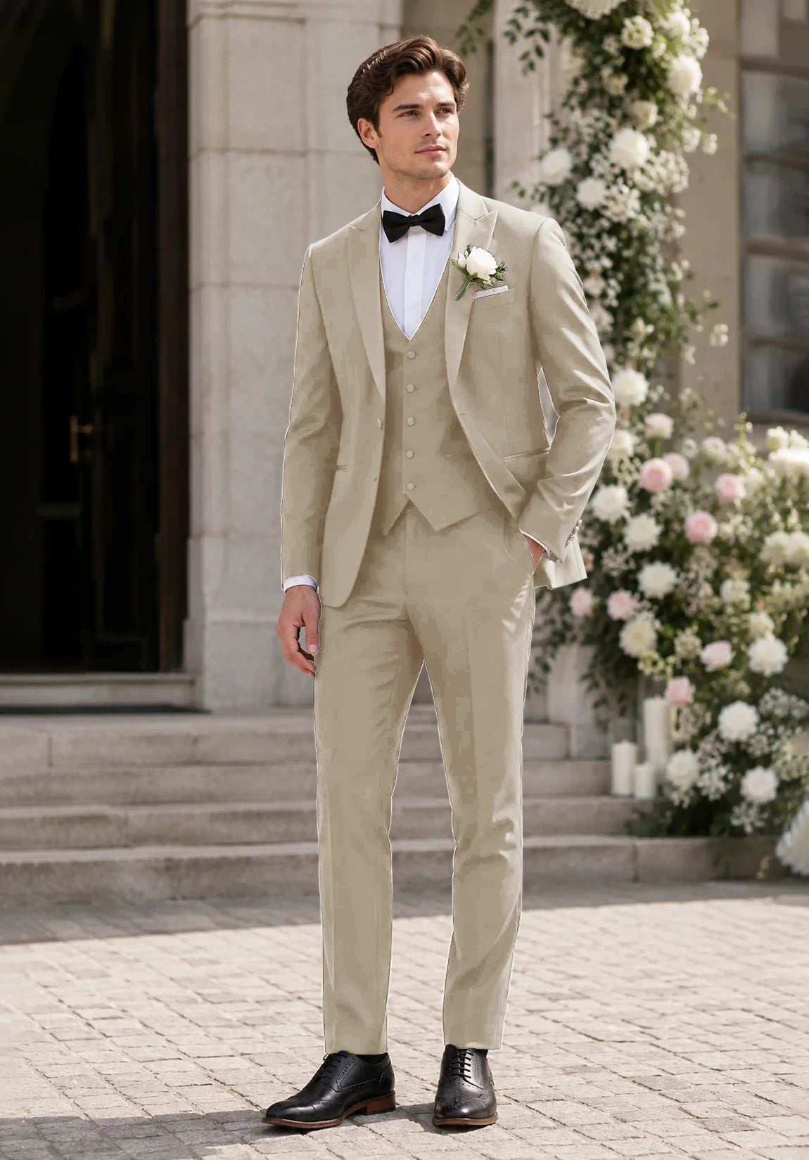 Men's khaki Suit