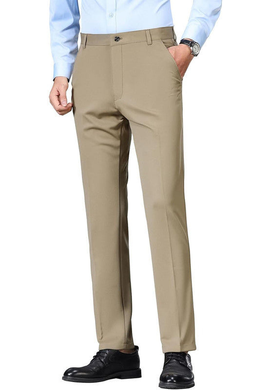 men khaki dress pants