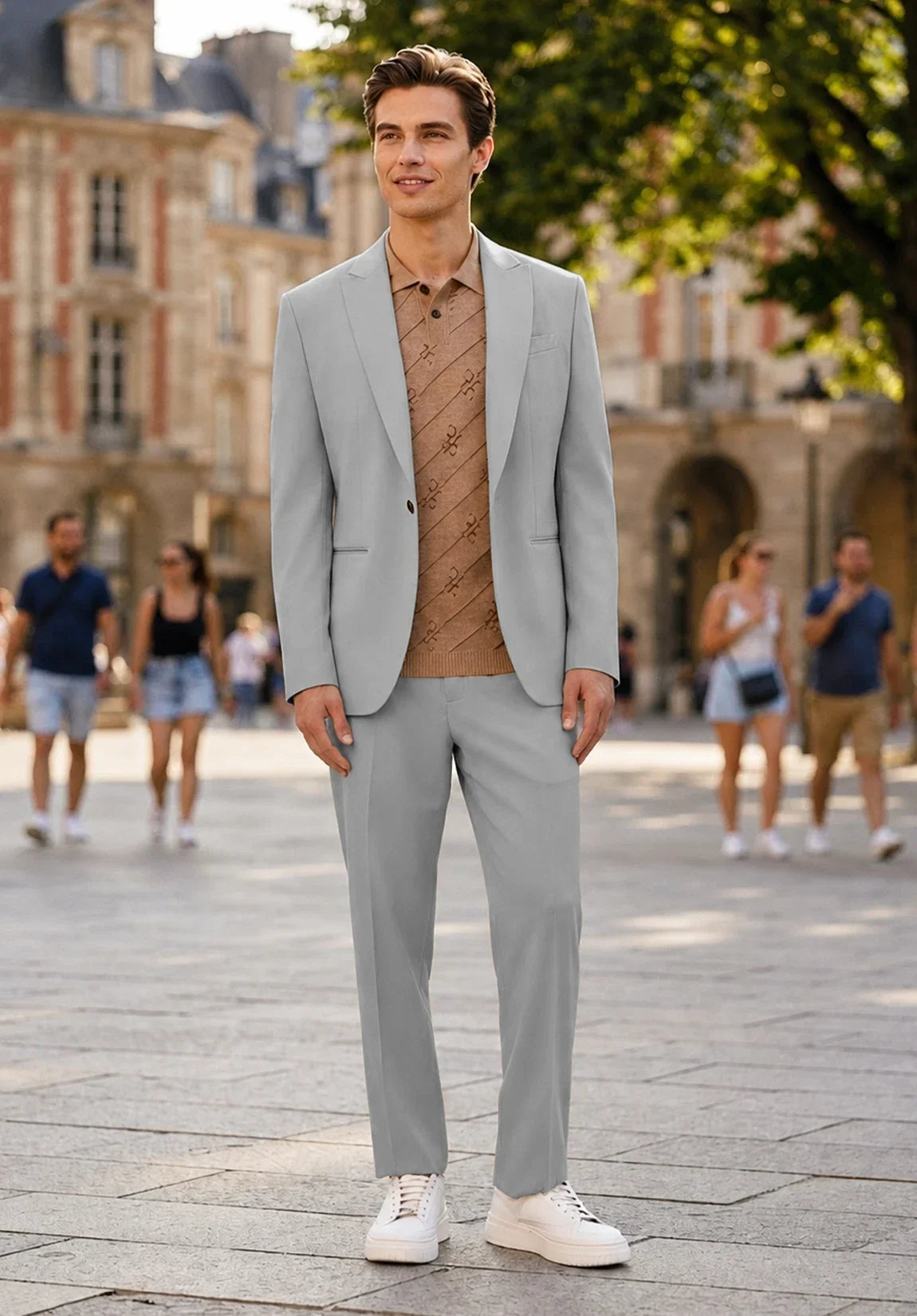 Men grey Suit