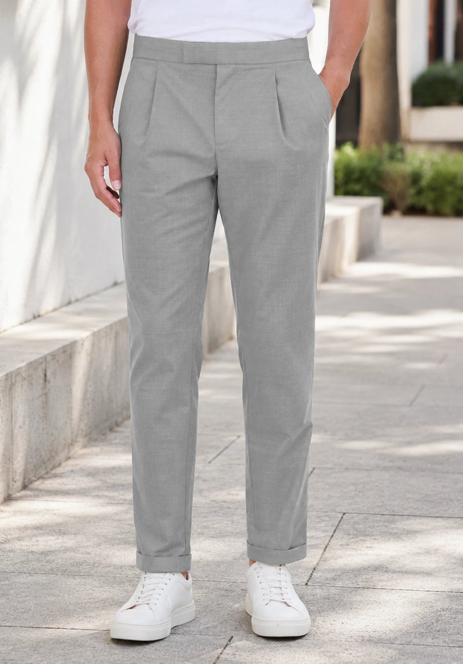 Men's light gray pants
