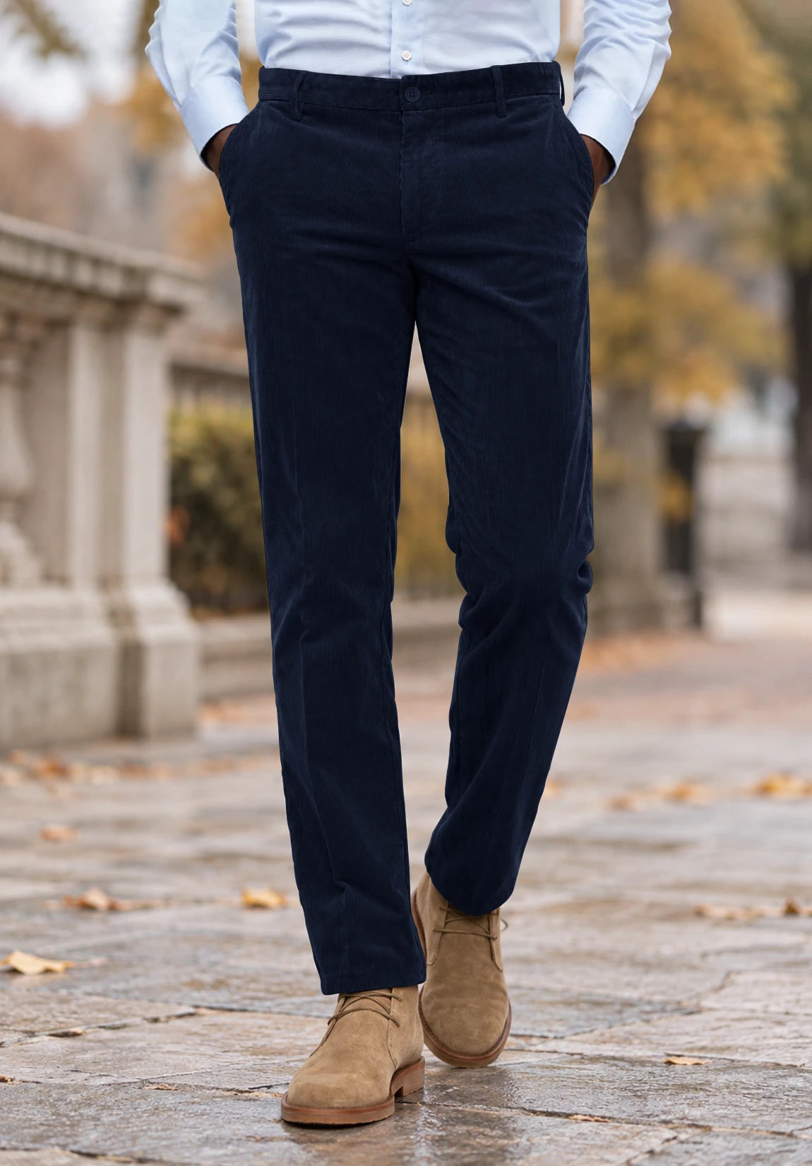 Men's navy pants