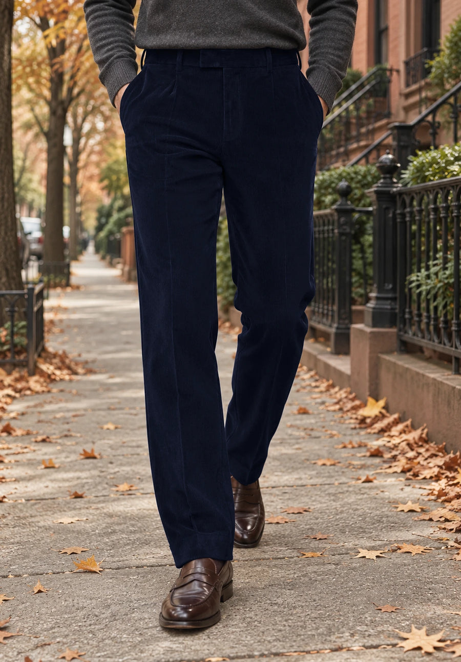 Men's navy pants