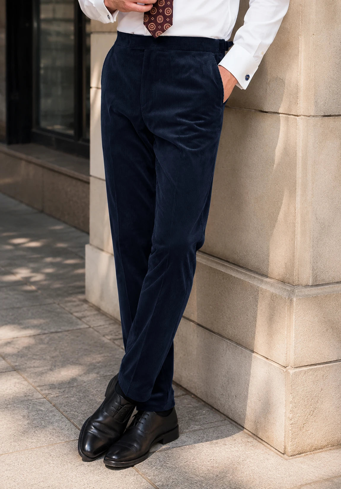 Men's navy pants