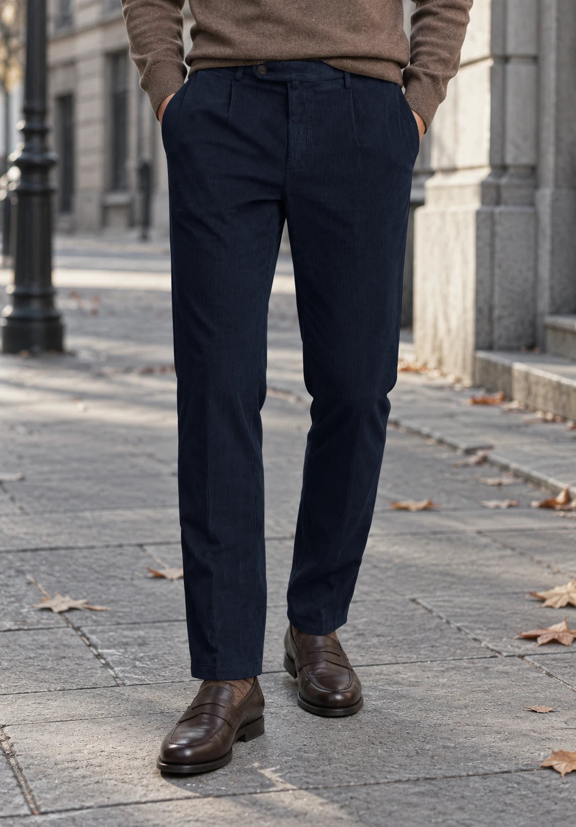 Men's navy pants
