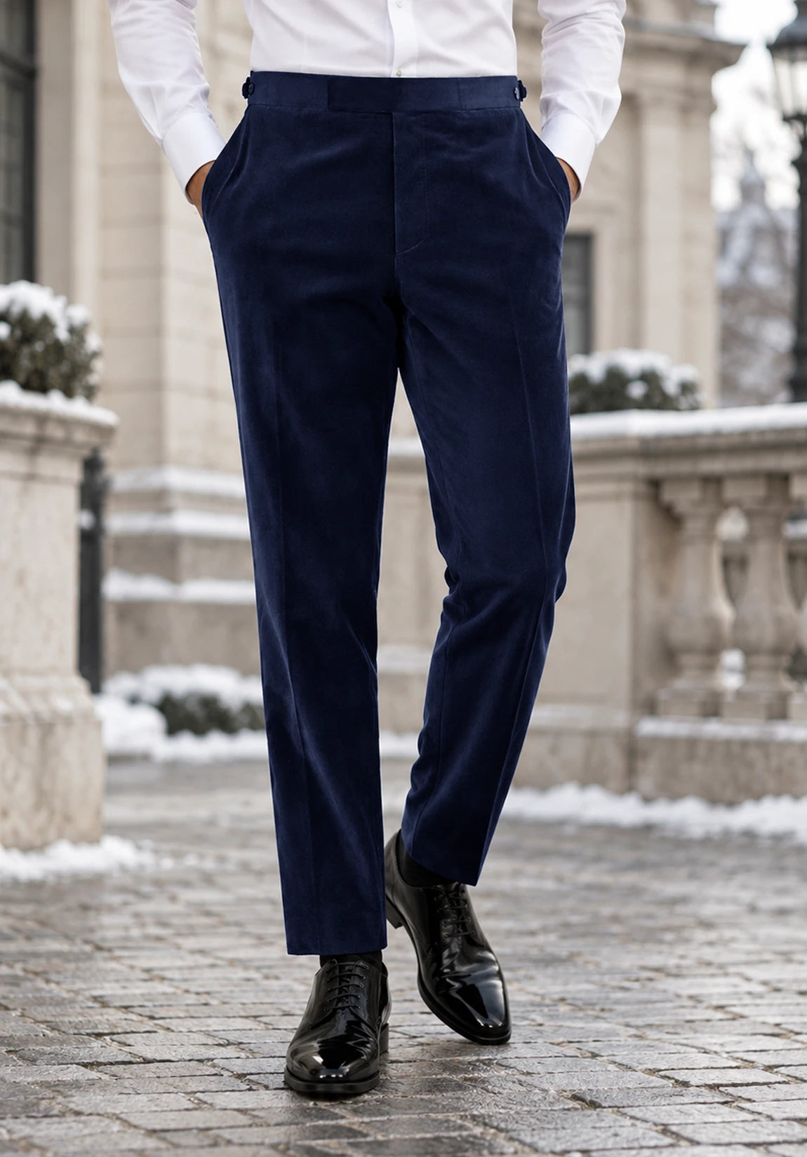 Men's navy pants