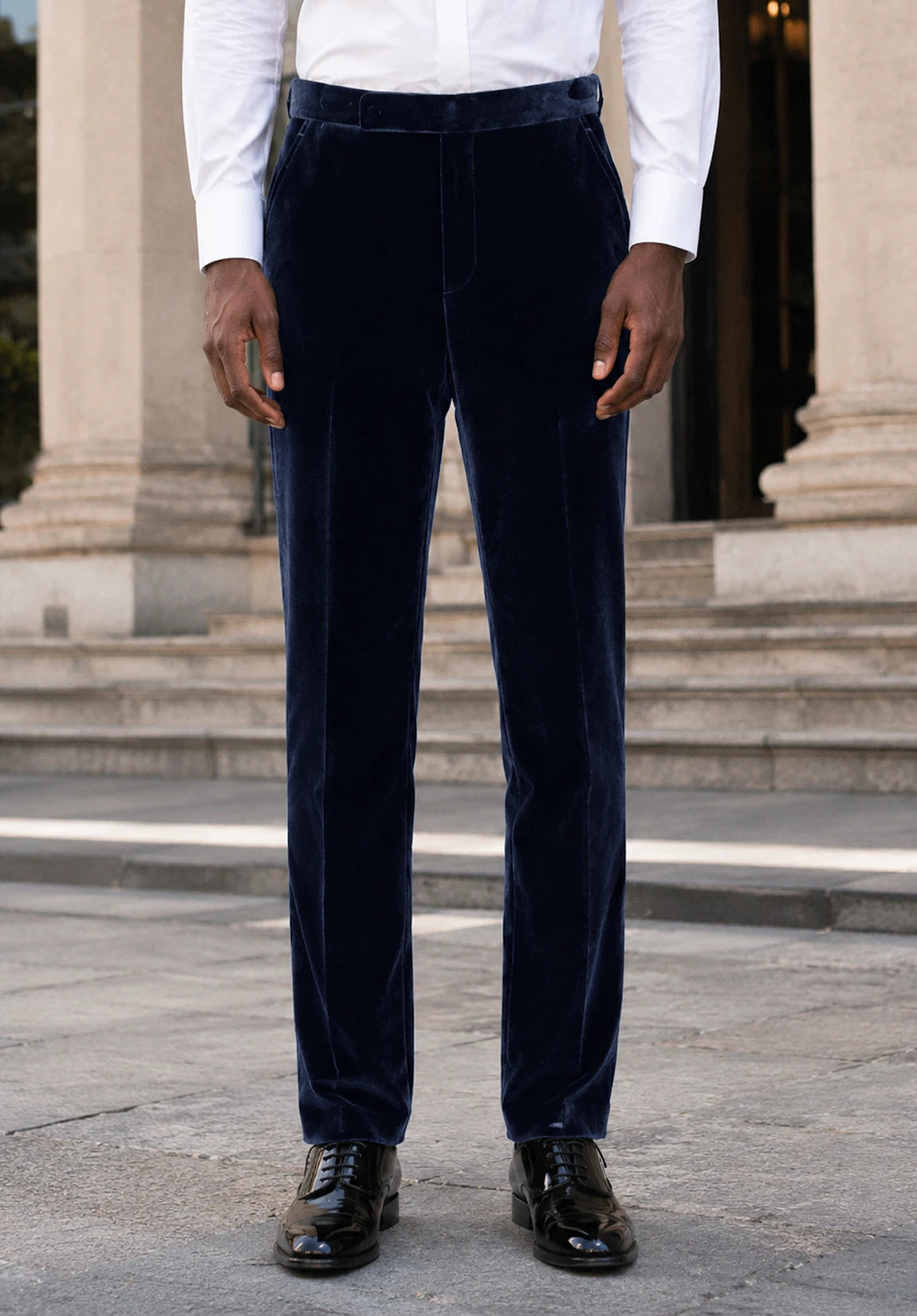 Men's navy pants