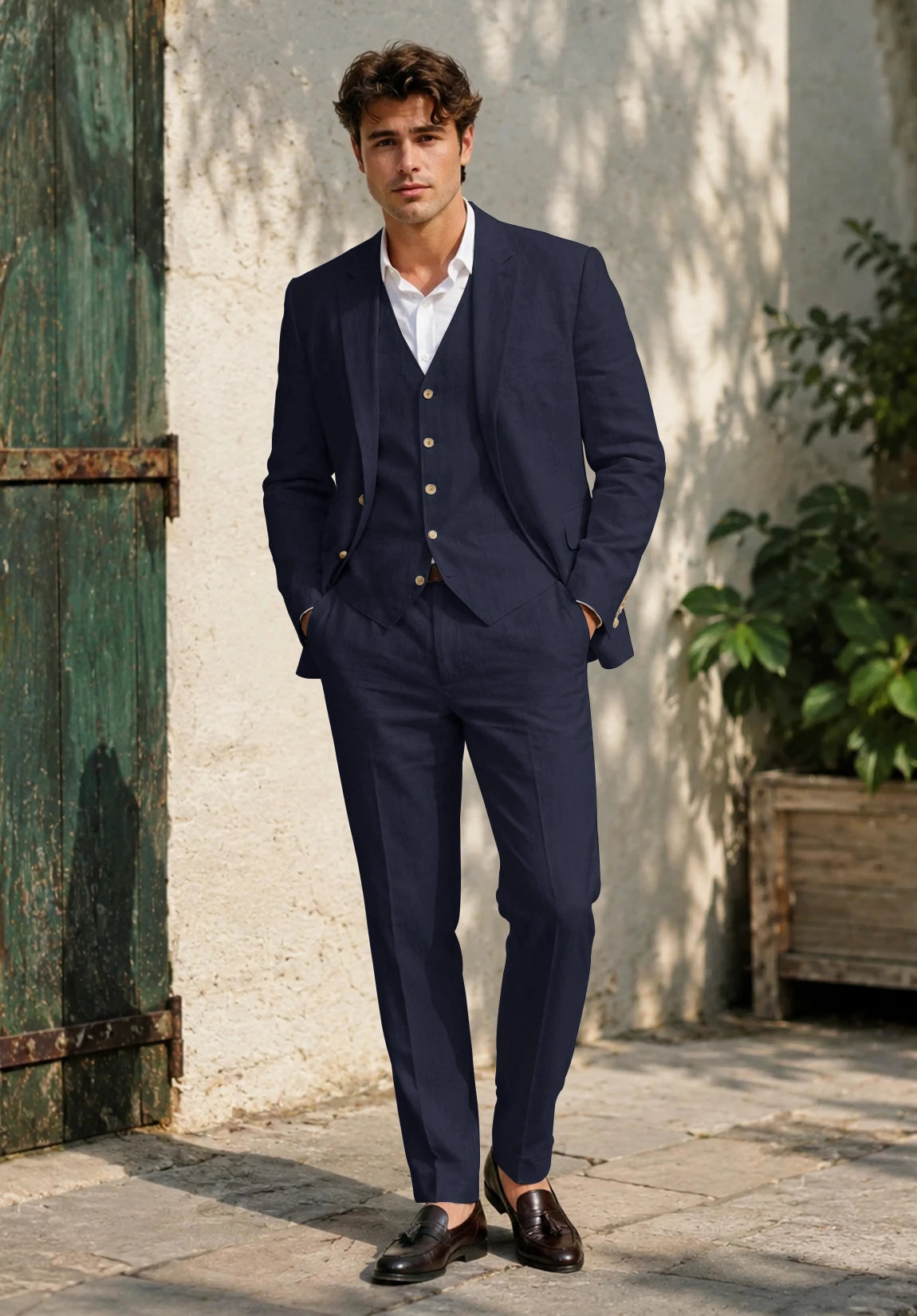 Men's navy Suit