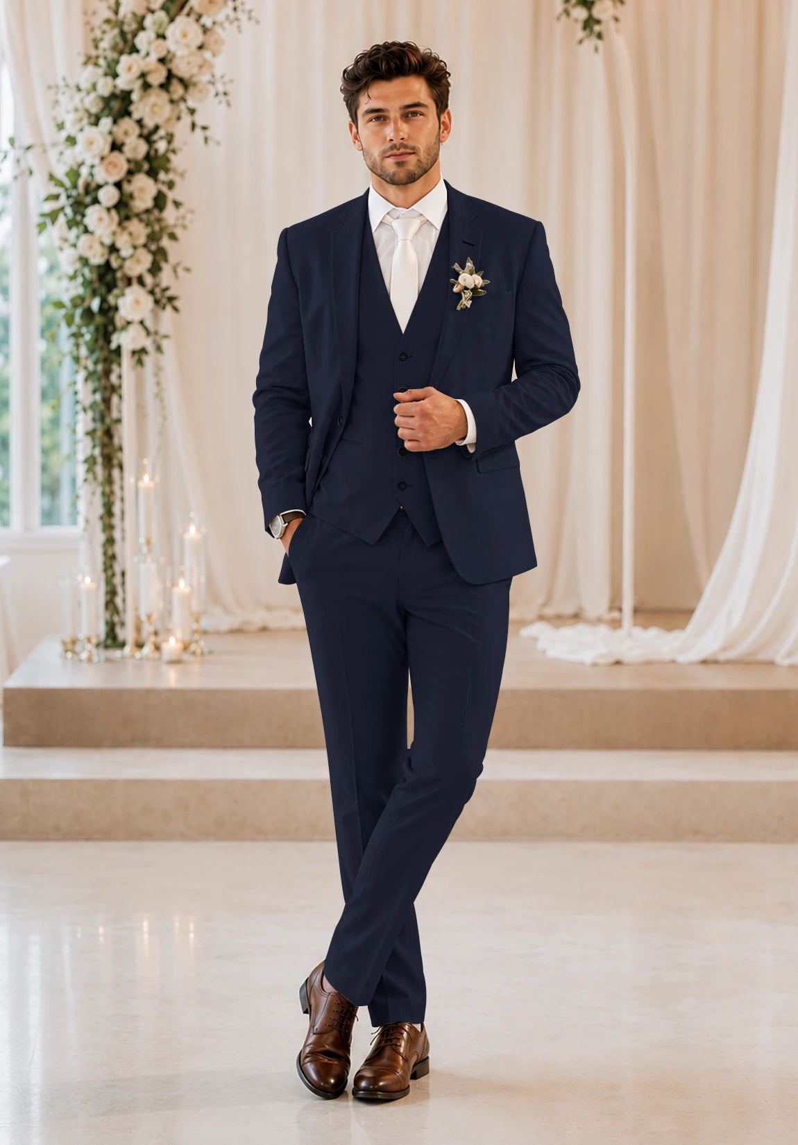 Men's navy Suit