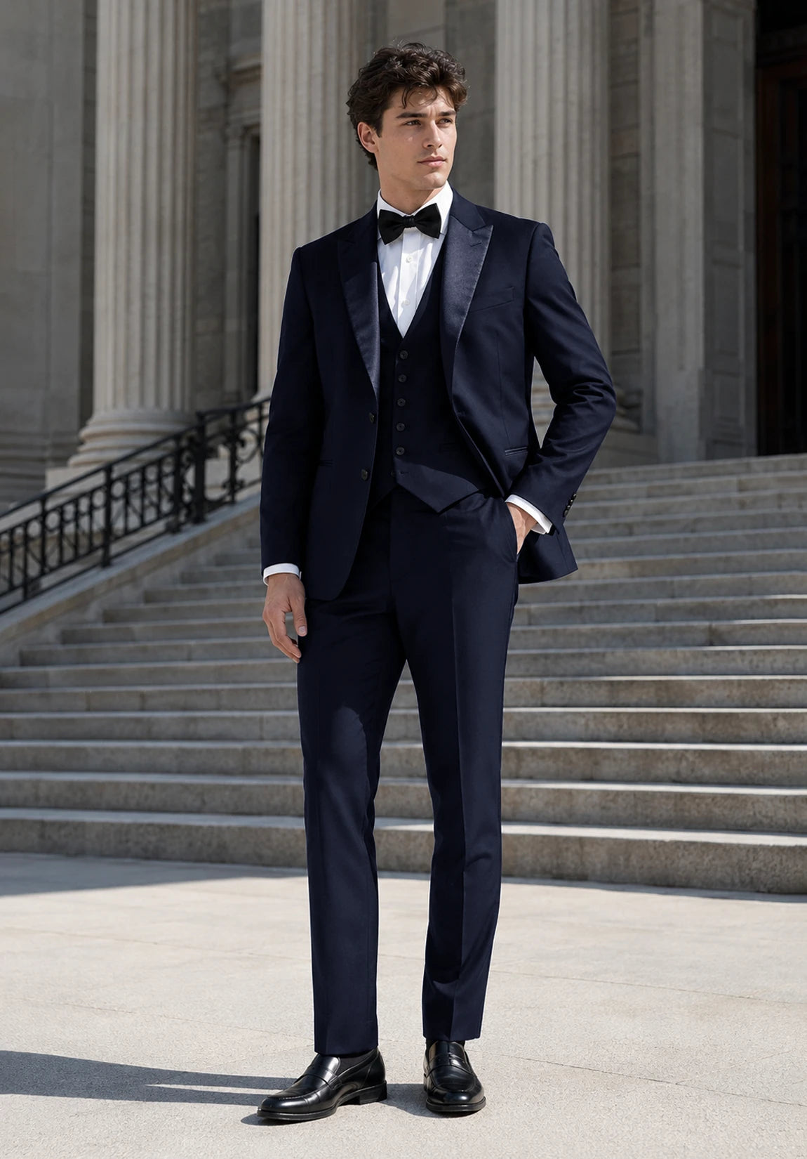 Men's navy Suit