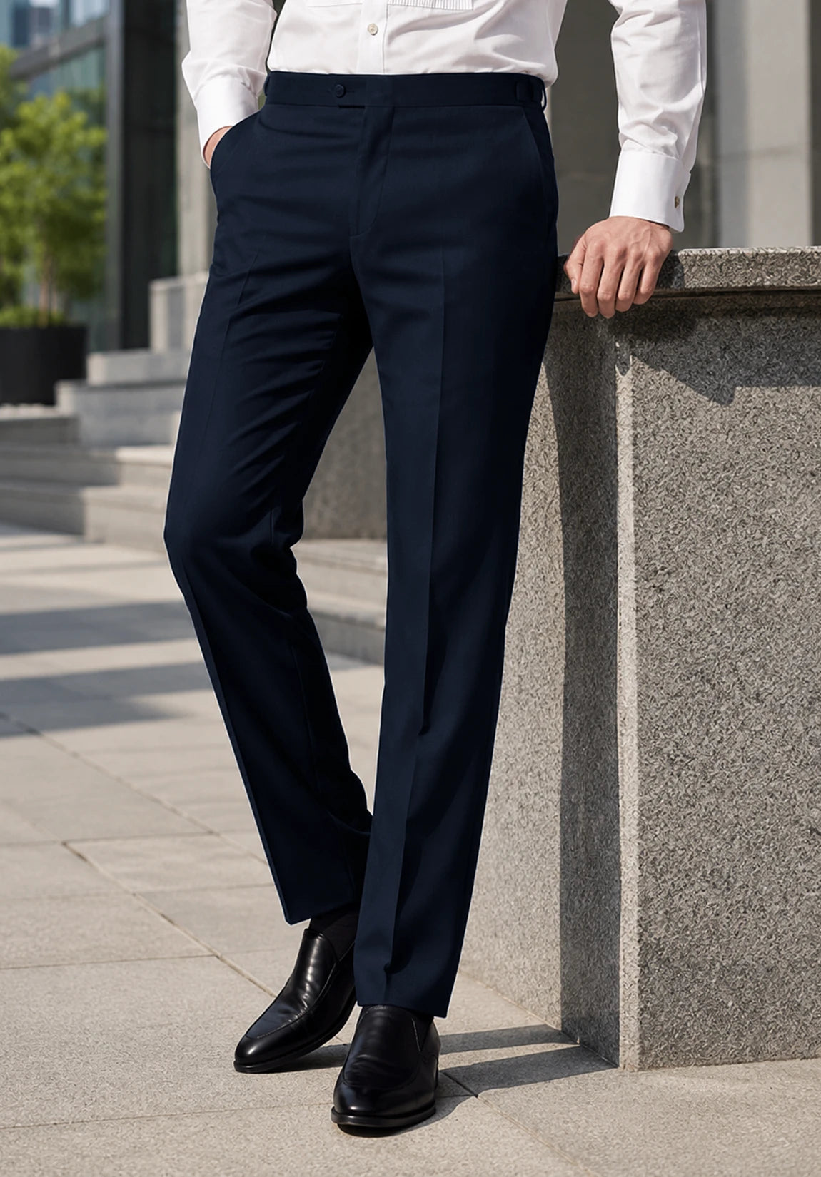 Men's navy pants