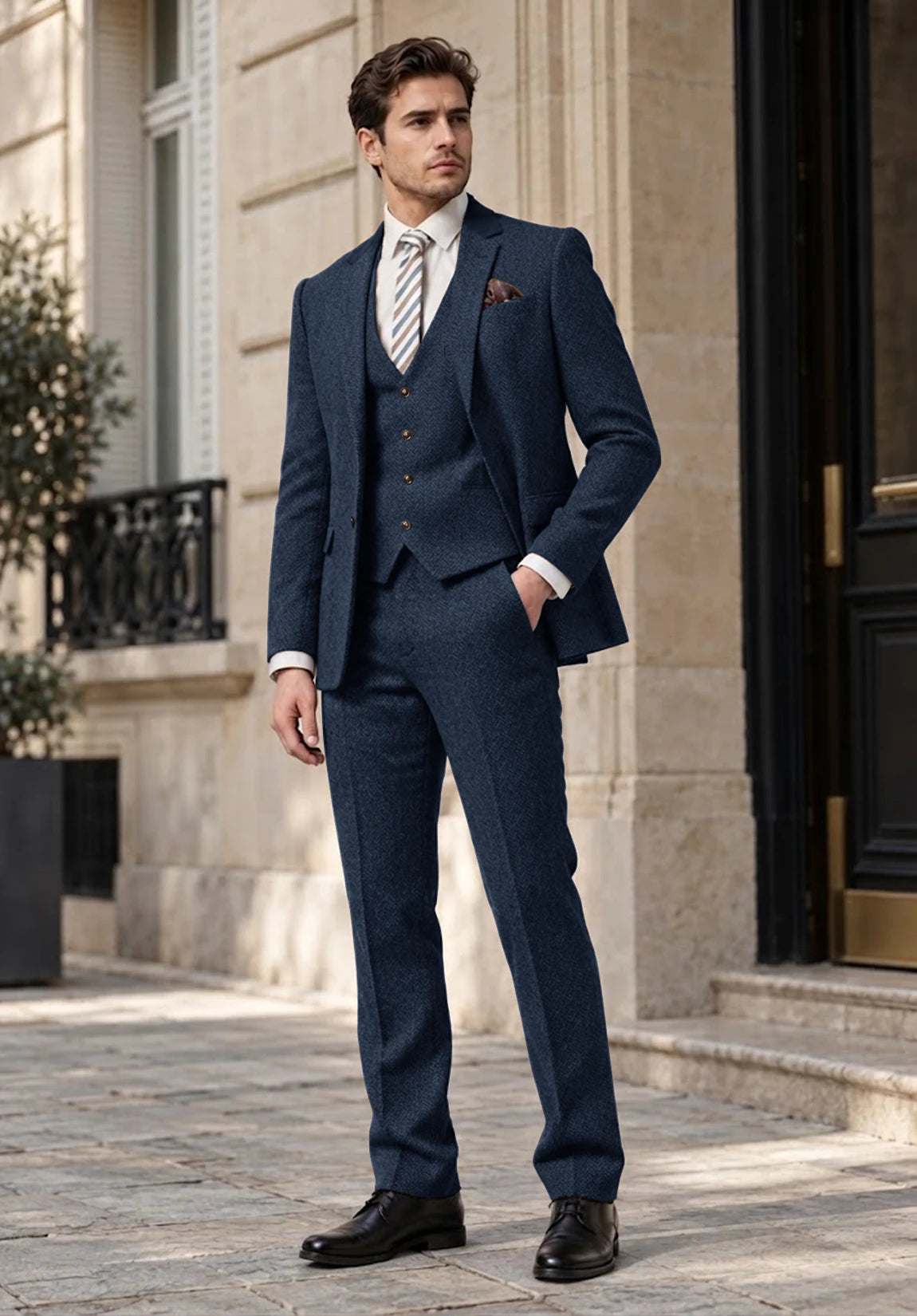 Men's navy Suit