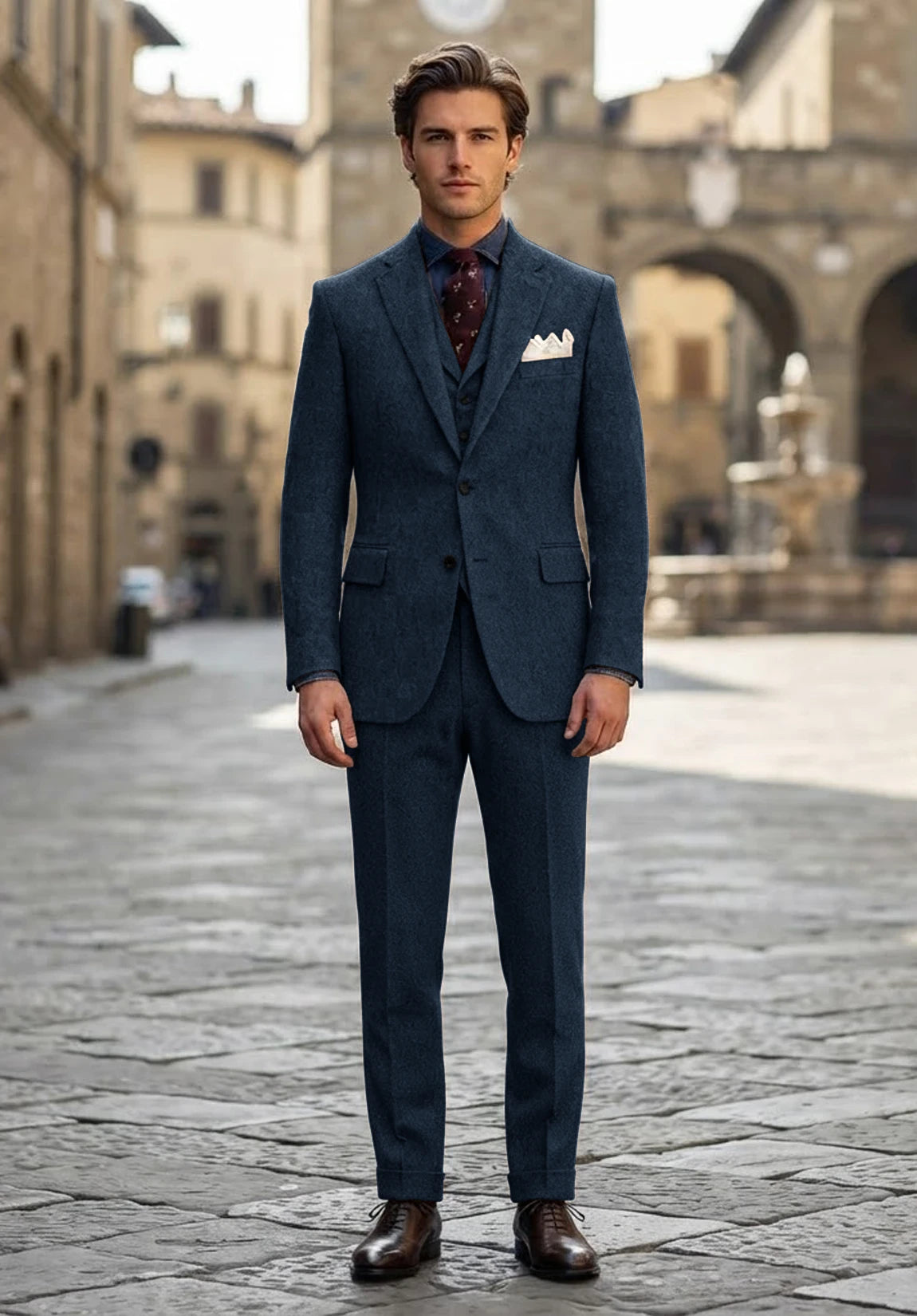 Men's navy Suit